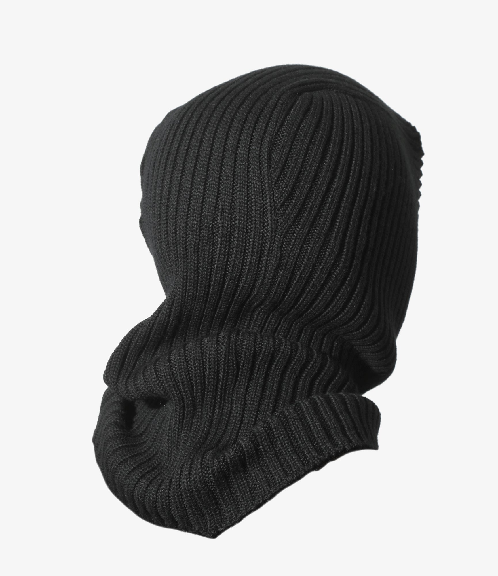 Balaclava – Black Merino Wool