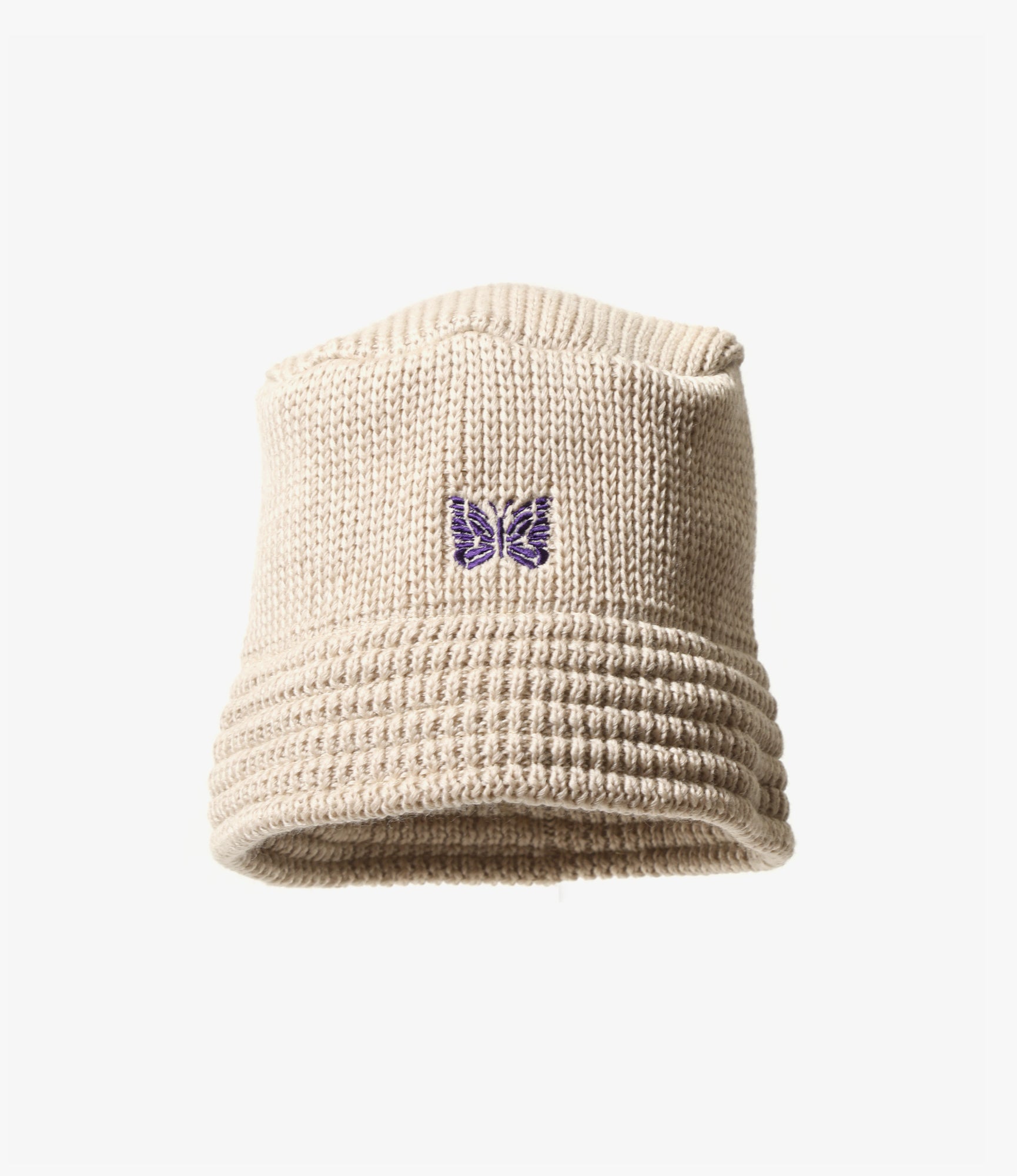 Bucket Hat – Beige Merino Wool
