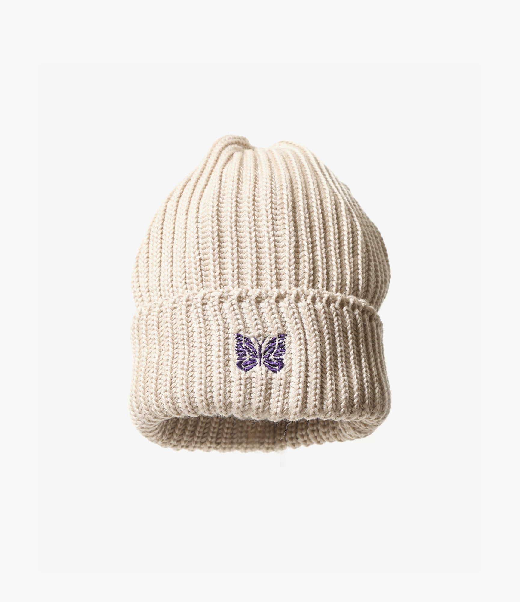Merino Wool Watch Cap – Beige