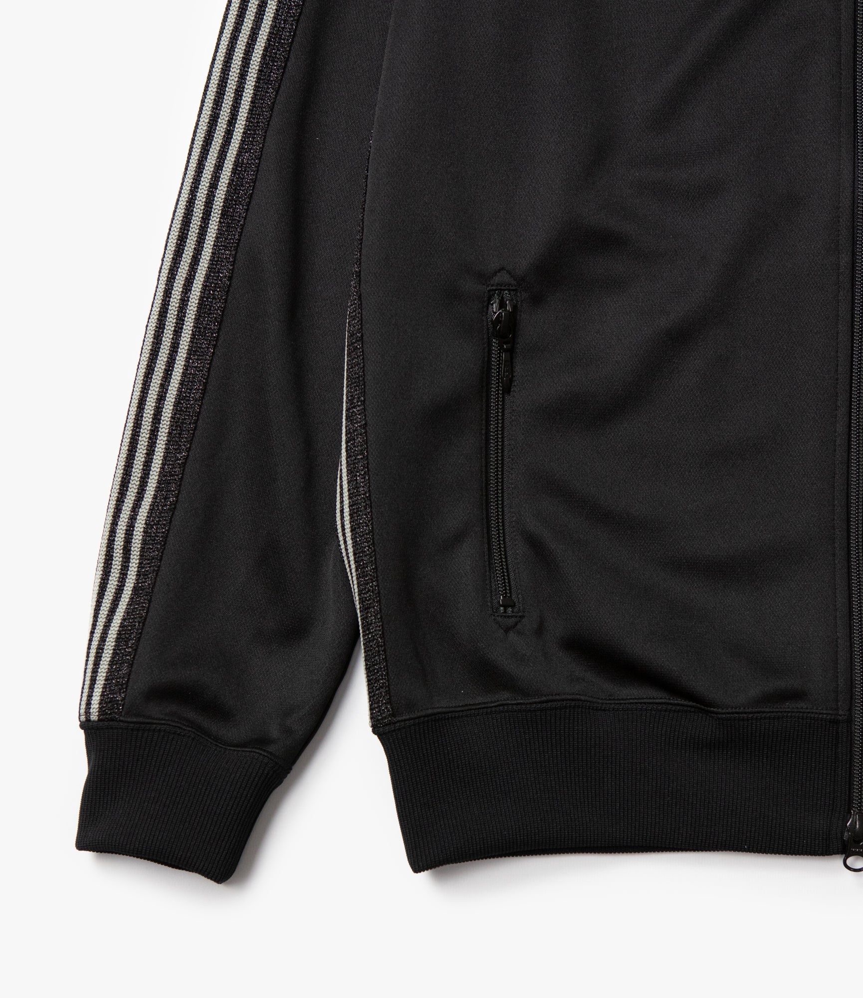 Track Jacket – Black/Silver