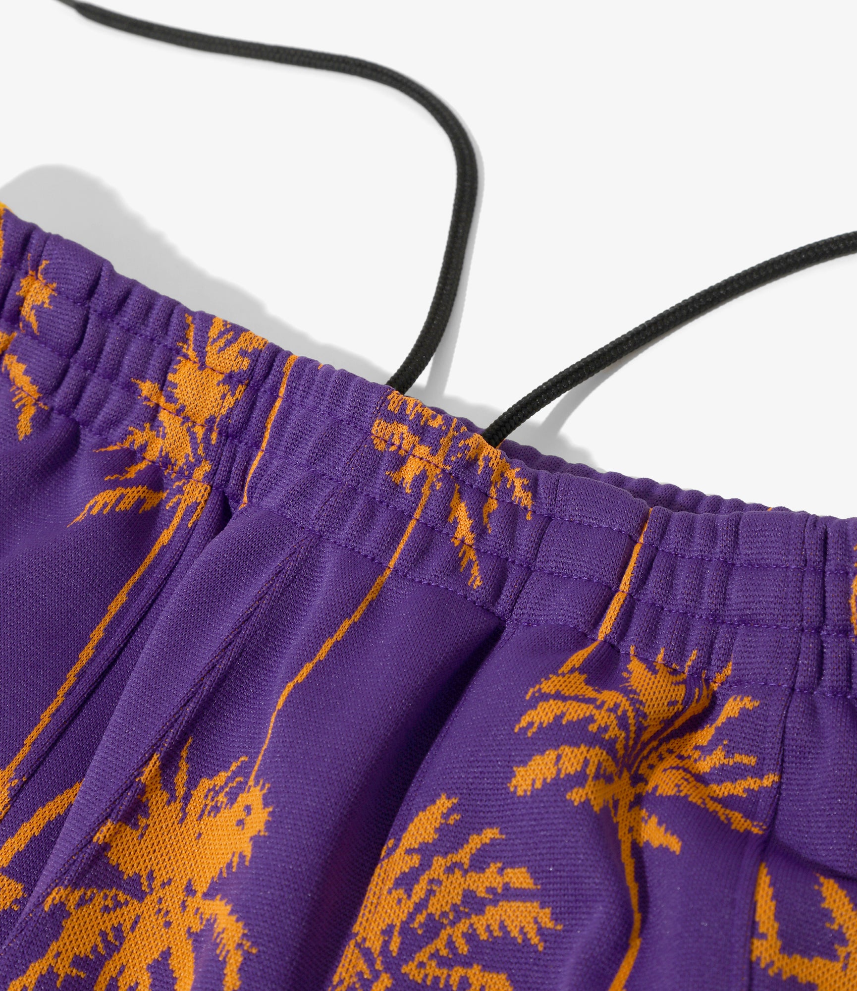 HD Track Pant – Purple/Orange Palm Tree Jacquard