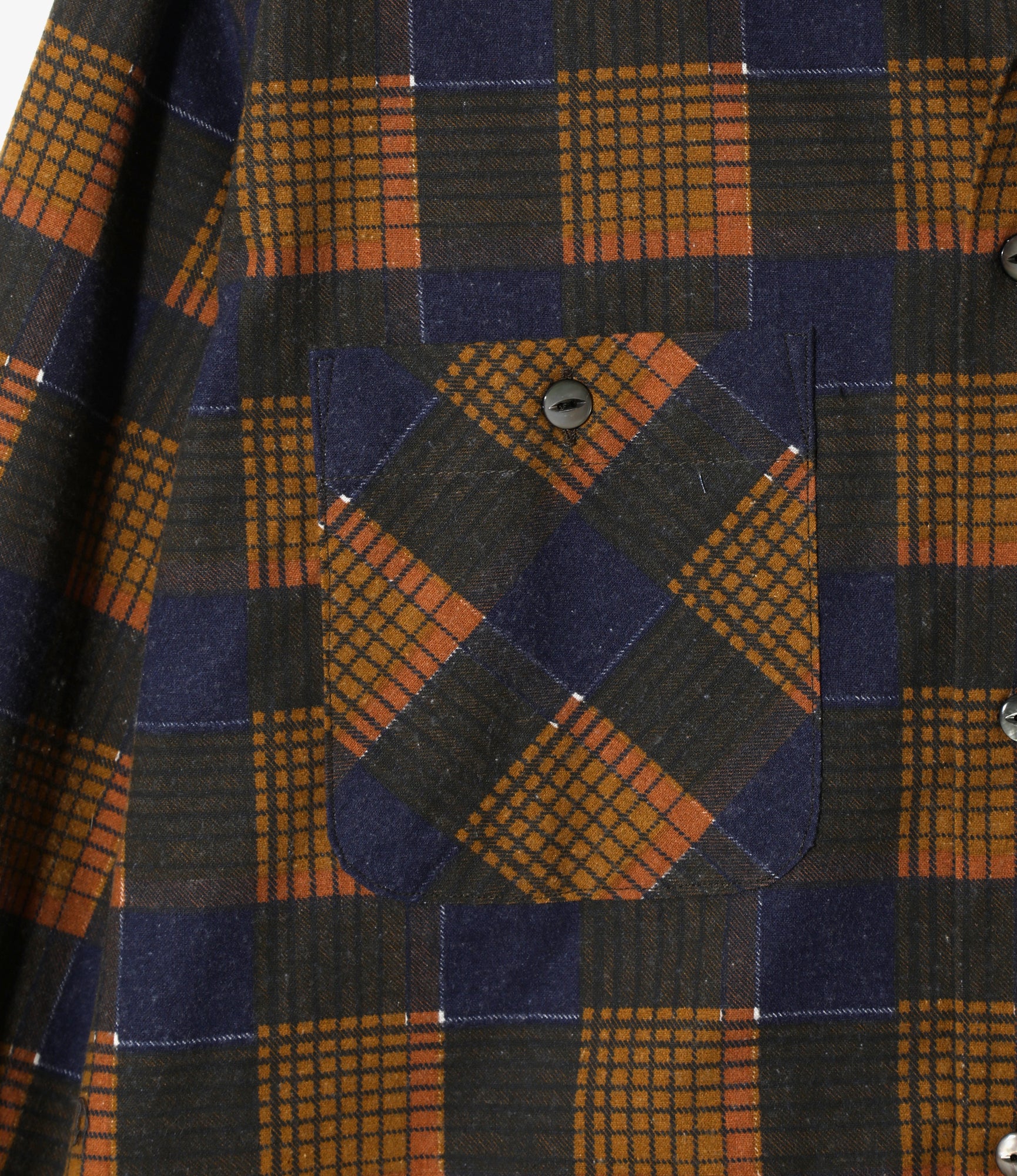 One-Up Shirt – Brown Plaid Flannel