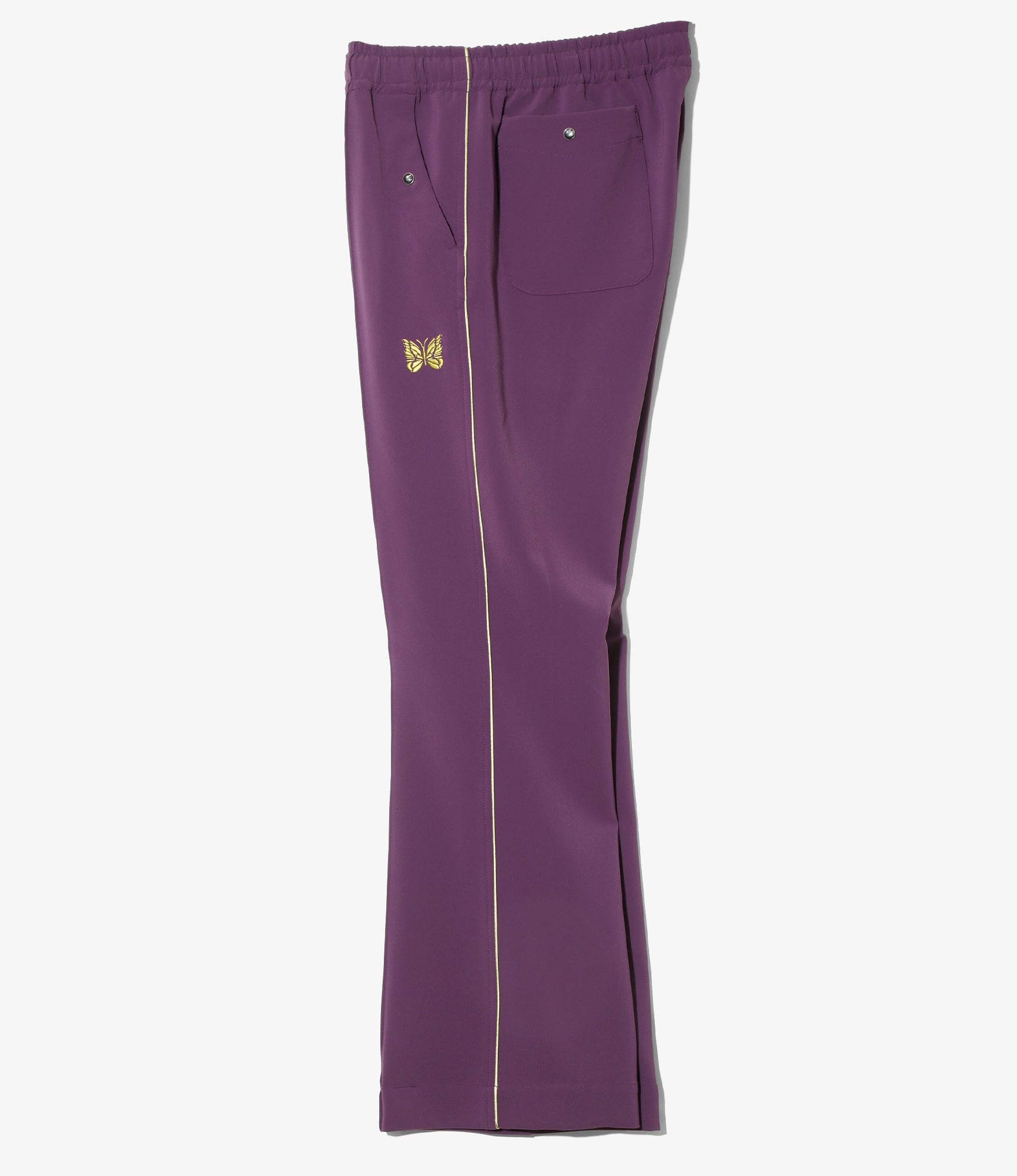 Piping Cowboy Pant – Purple Double Cloth