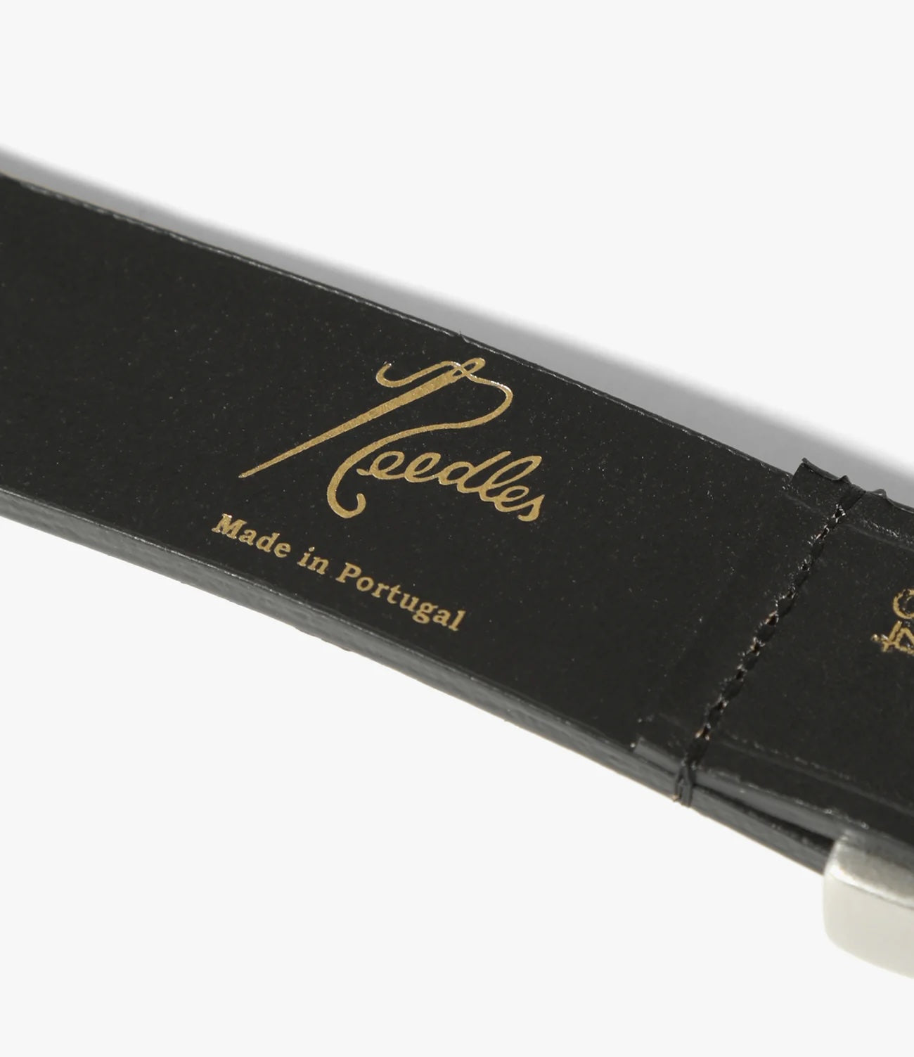 Tassel Bit Quick Release Belt – Black Leather