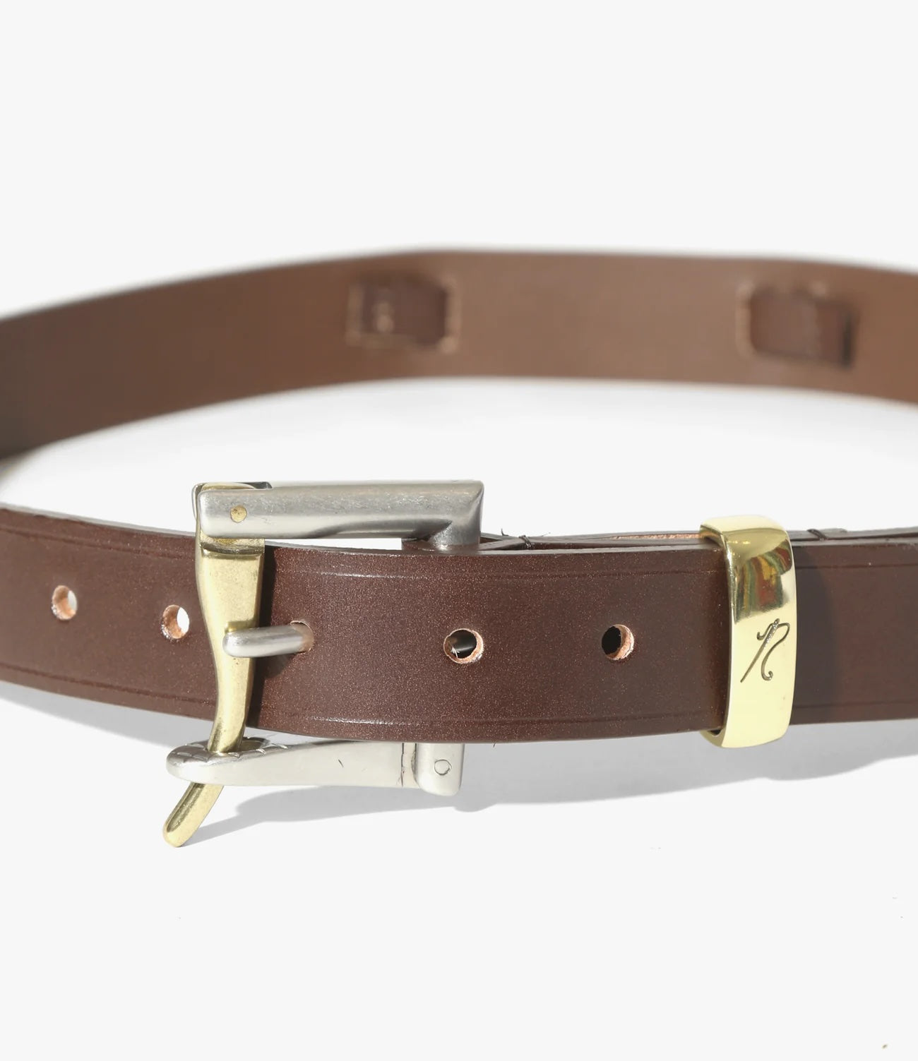 Tassel Bit Quick Release Belt – Brown Leather
