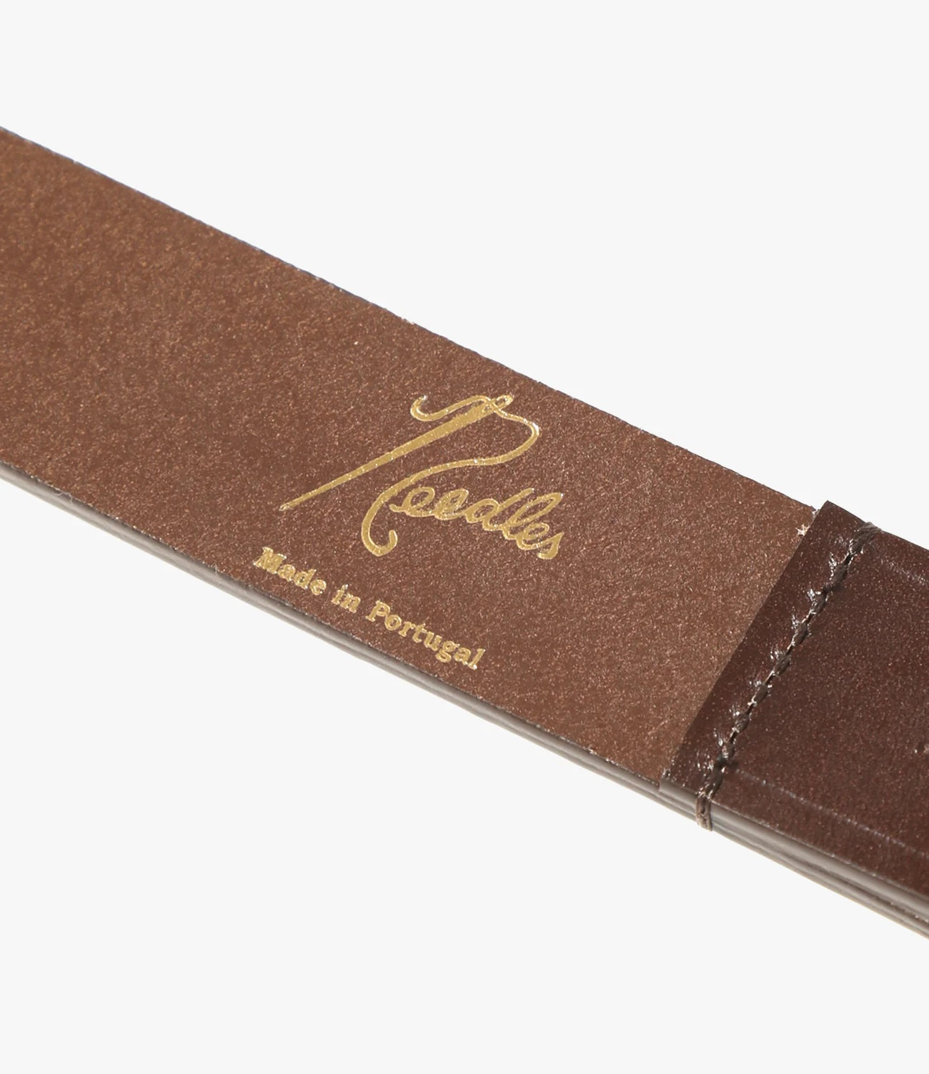 Tassel Bit Quick Release Belt – Brown Leather