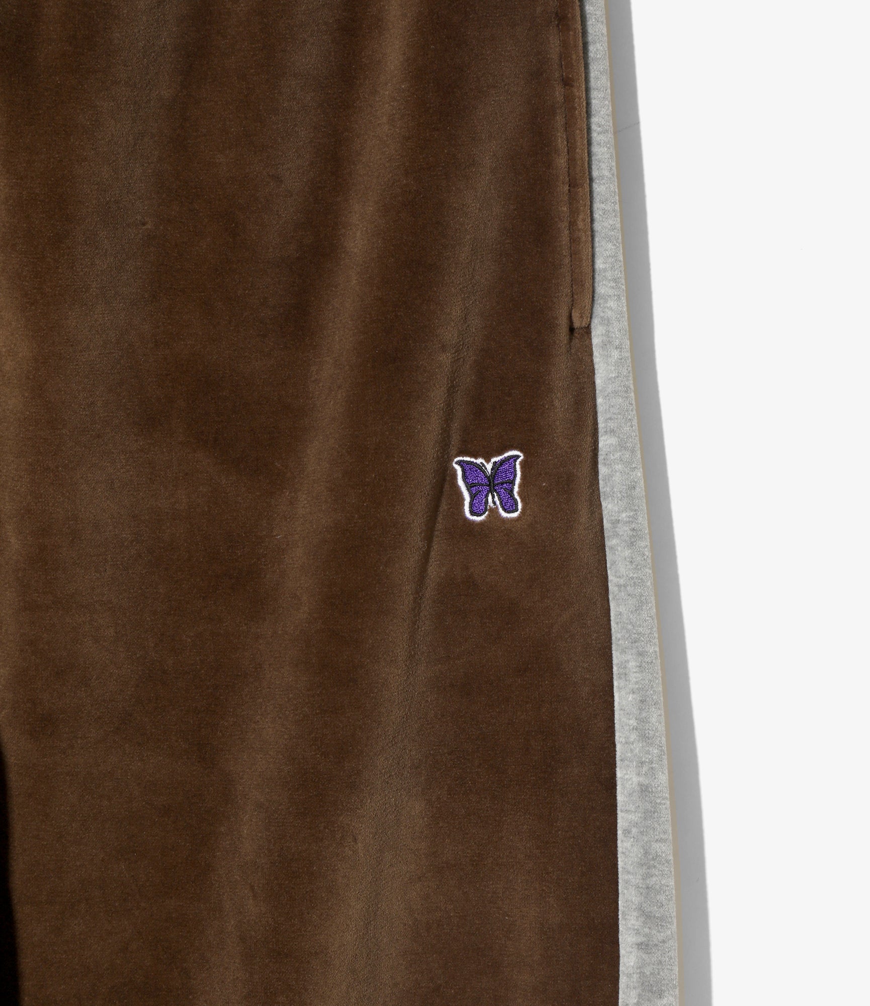 Side Line Sweat Pant – Brown Velour