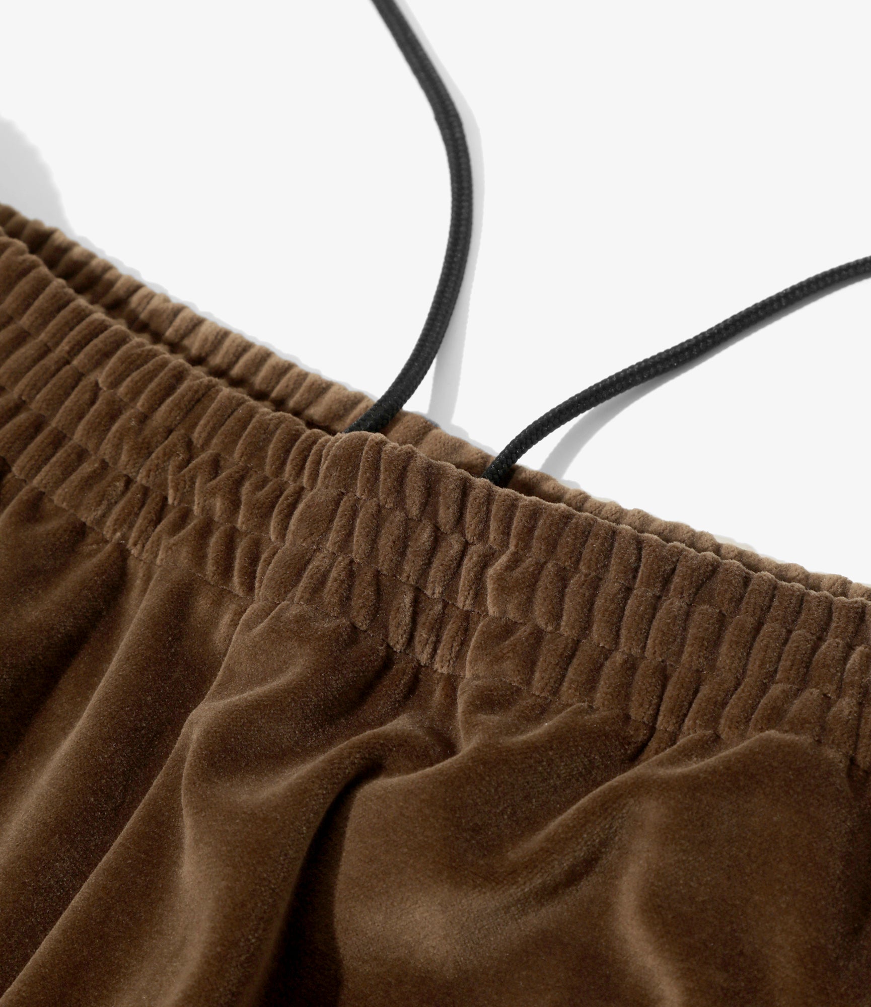 Side Line Sweat Pant – Brown Velour