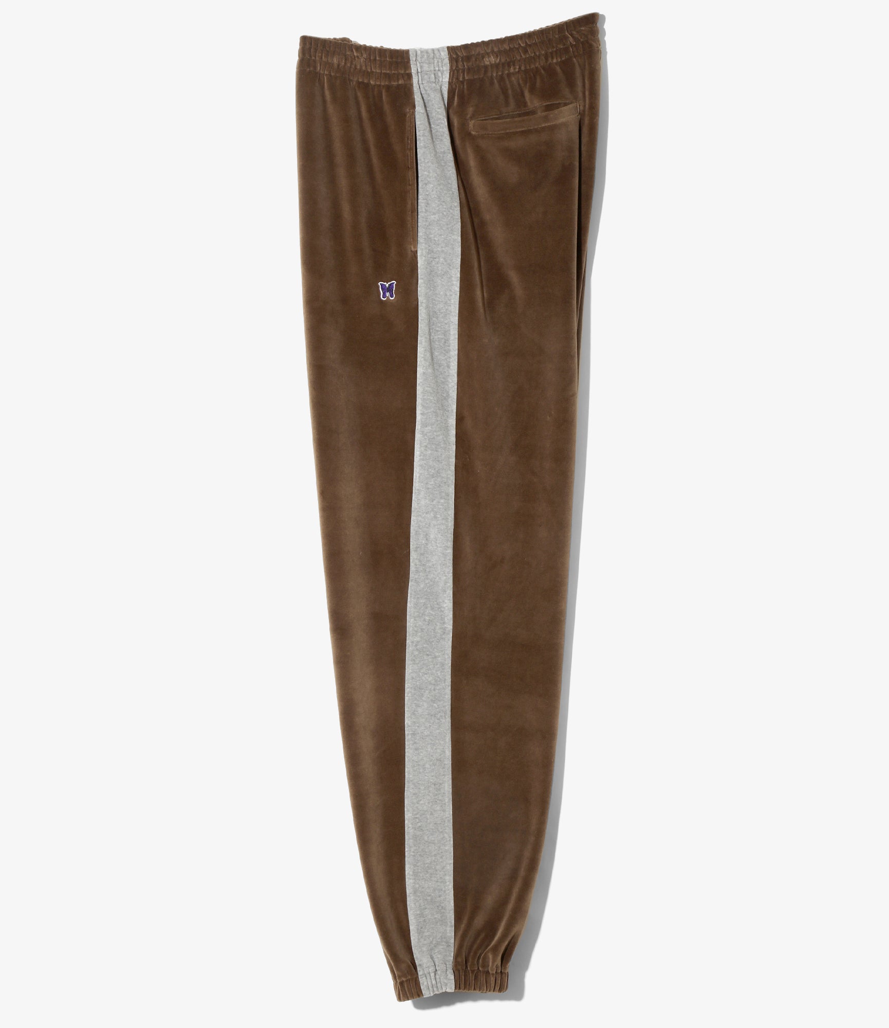 Side Line Sweat Pant – Brown Velour