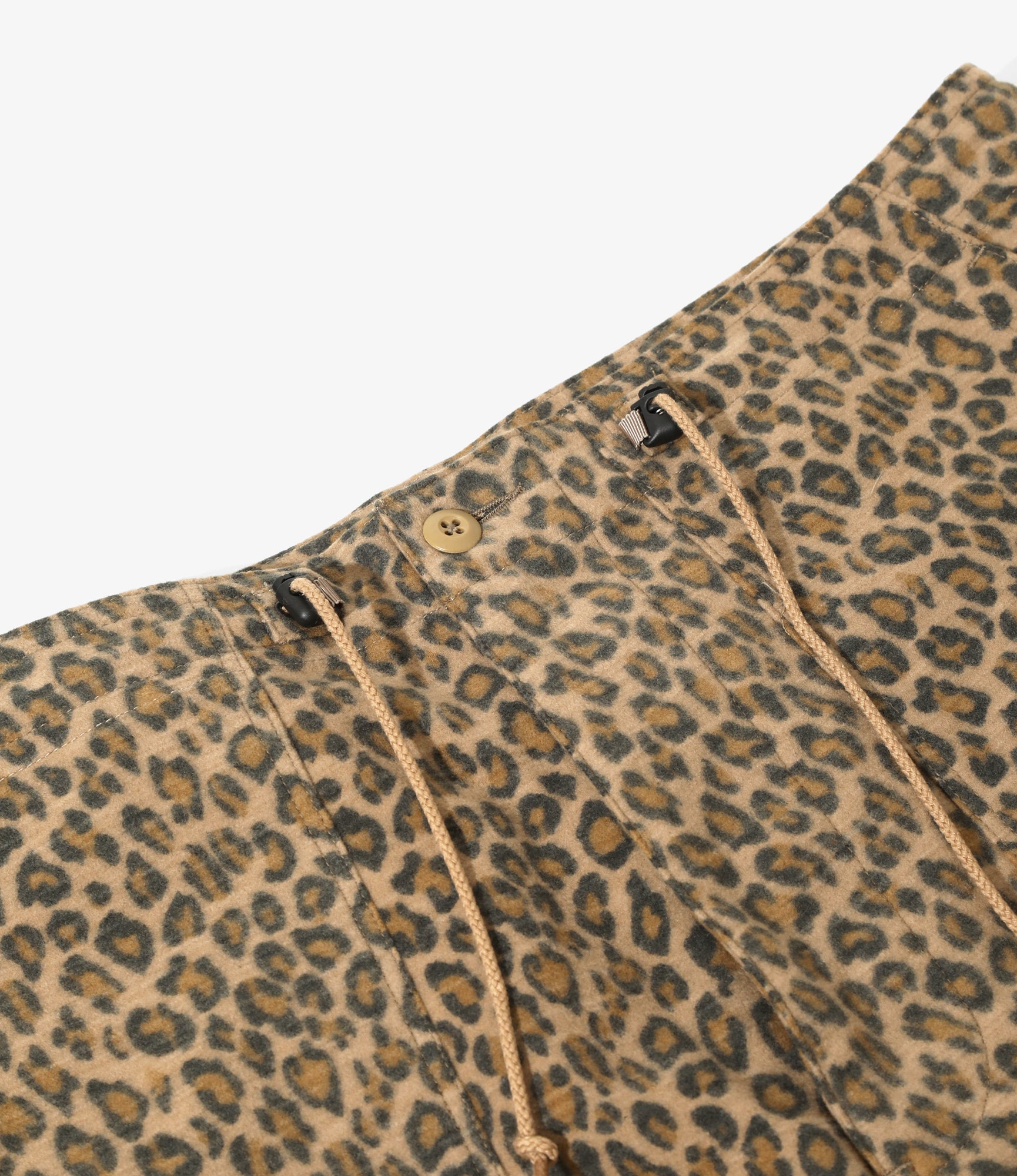 String Fatigue Pant – Leopard Brushed Sateen