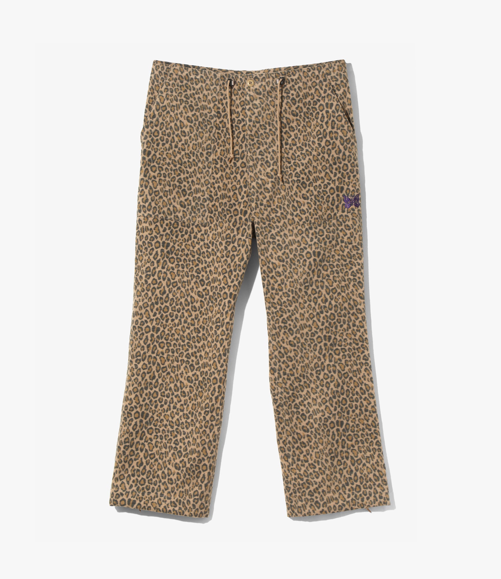 String Fatigue Pant – Leopard Brushed Sateen
