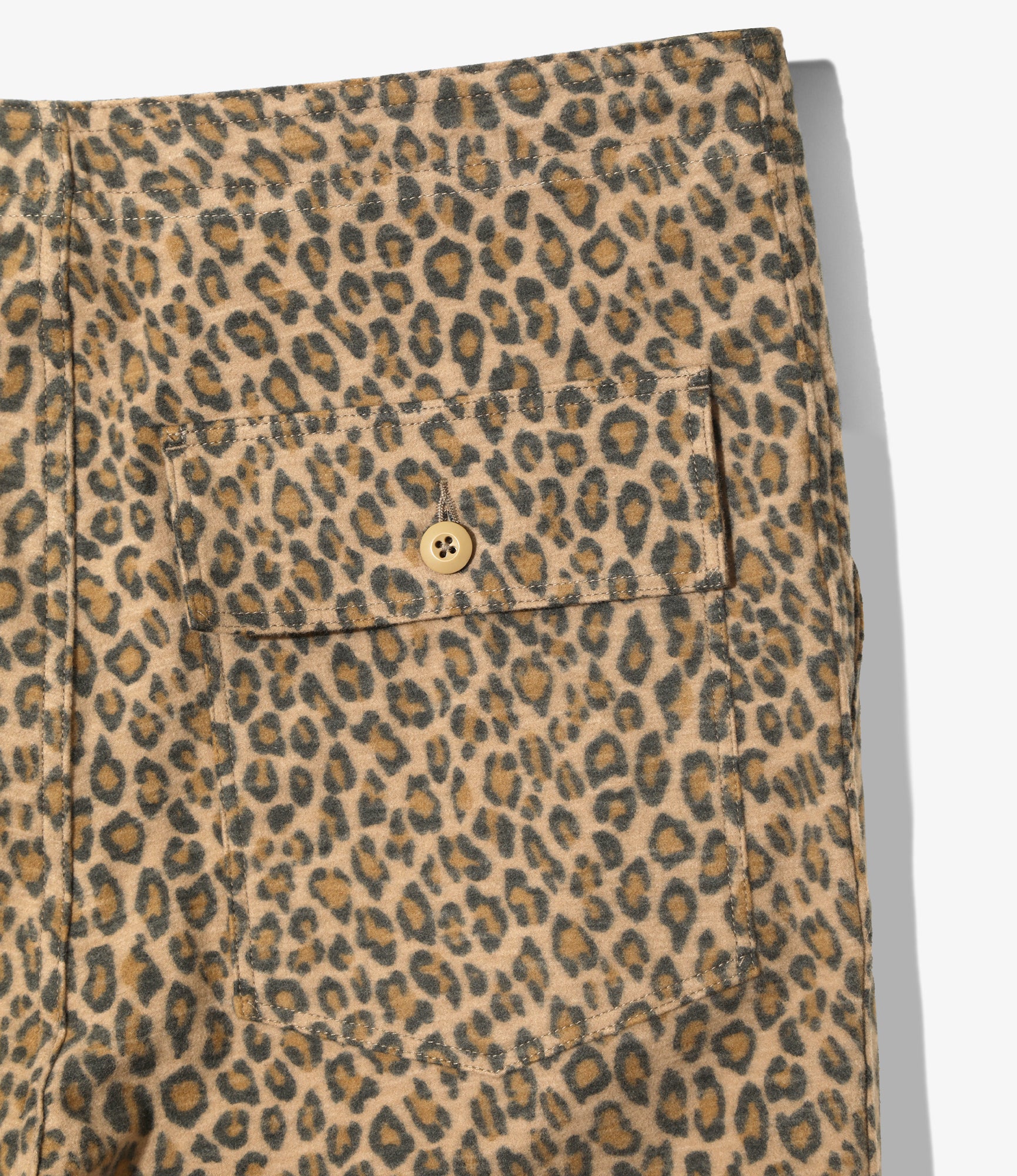 String Fatigue Pant – Leopard Brushed Sateen