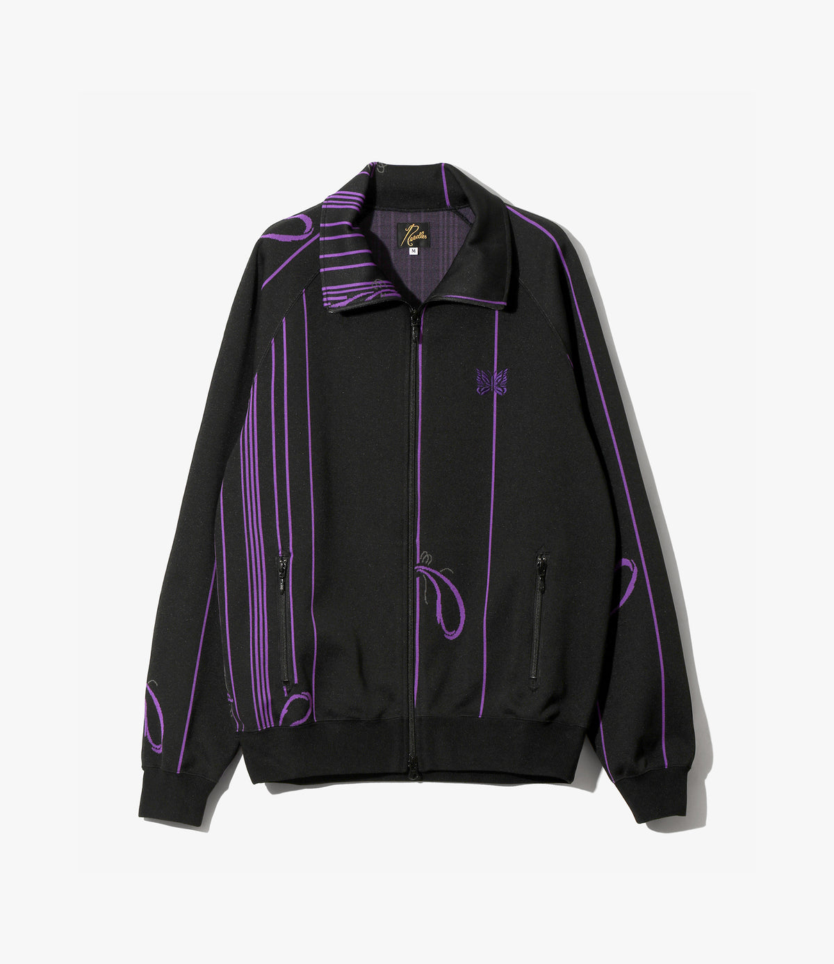 Track Jacket – Black Jacquard | Needles | Nepenthes London