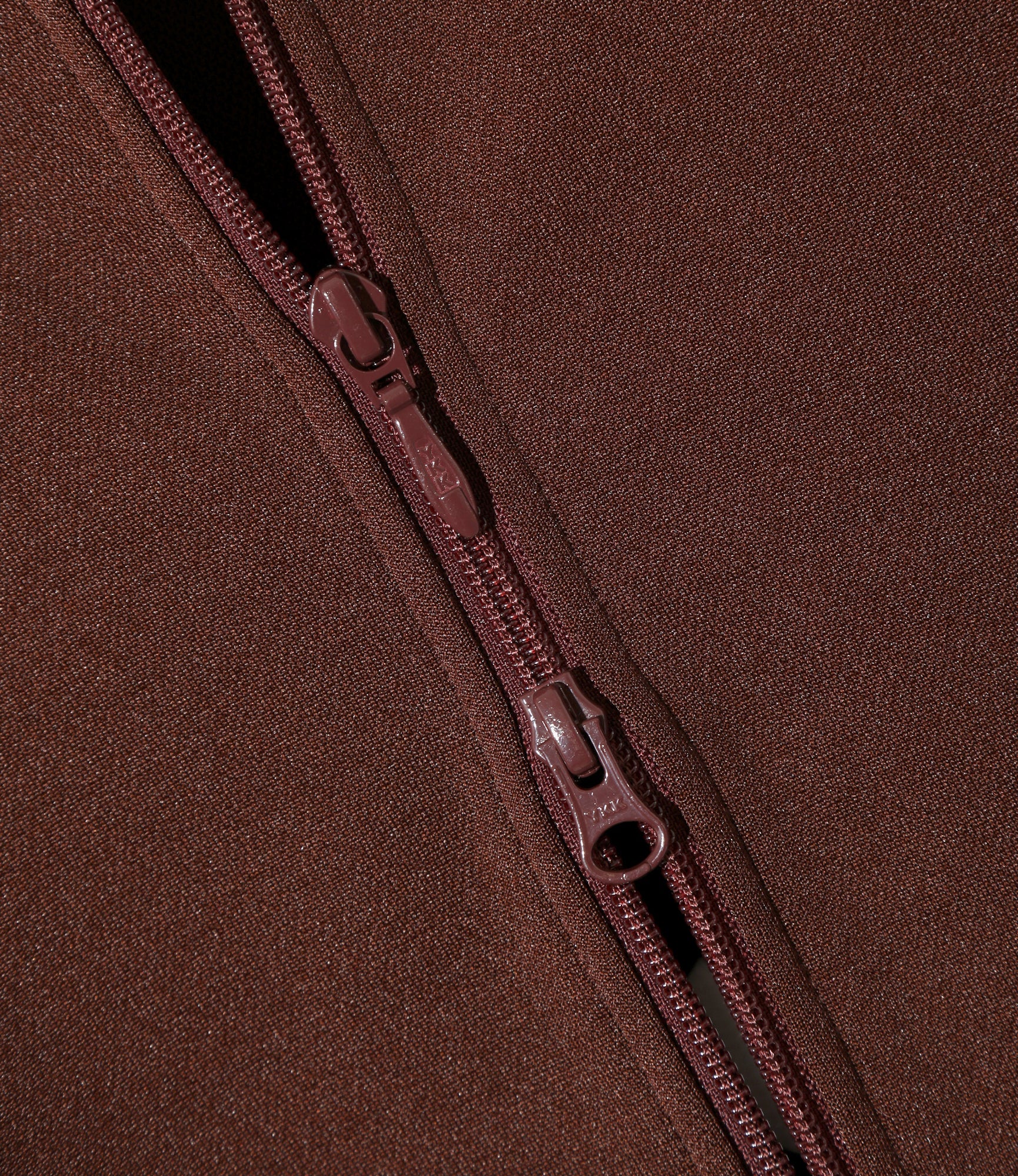 Track Jacket – Brown Smooth Polyester