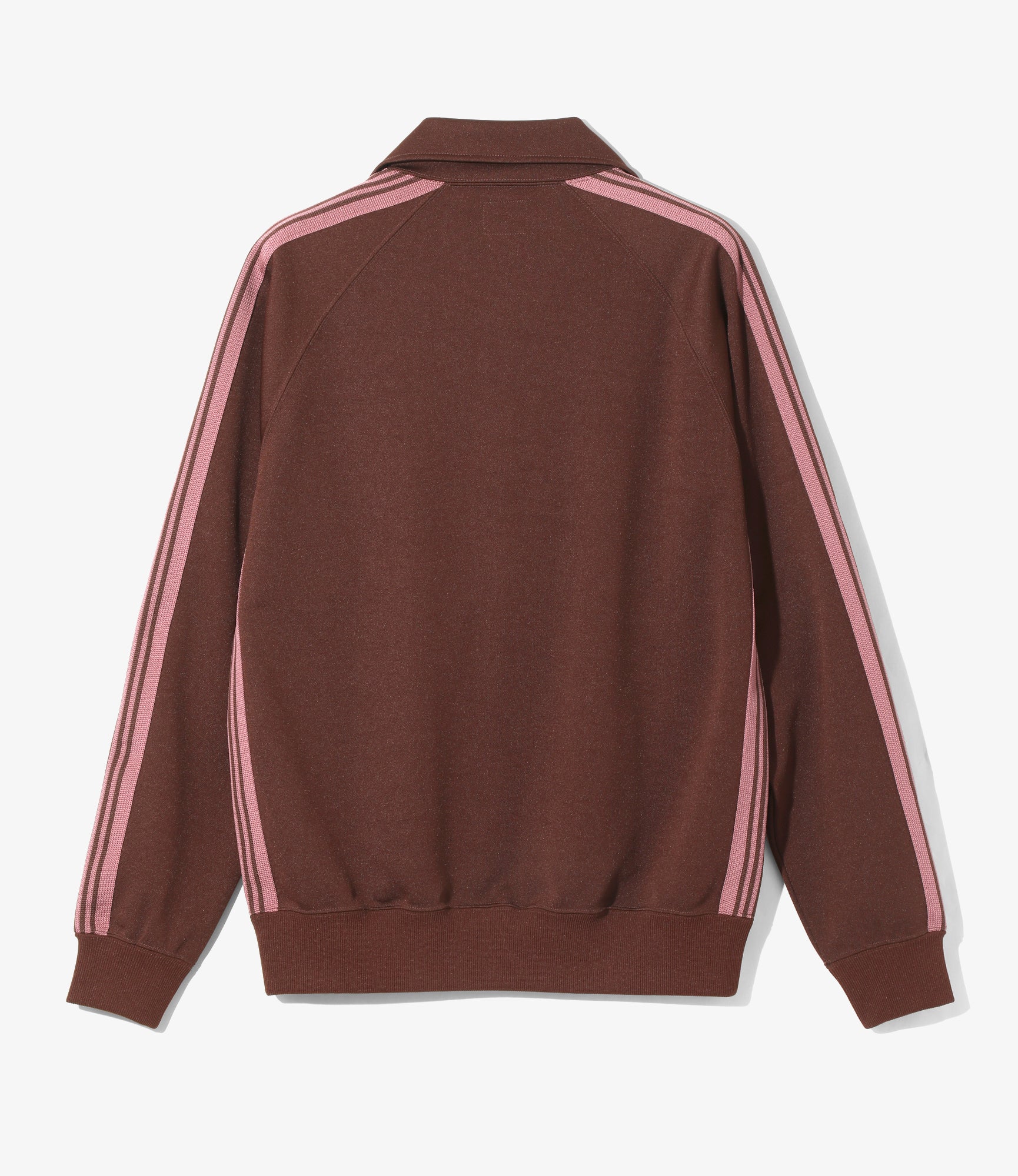 Track Jacket – Brown Smooth Polyester