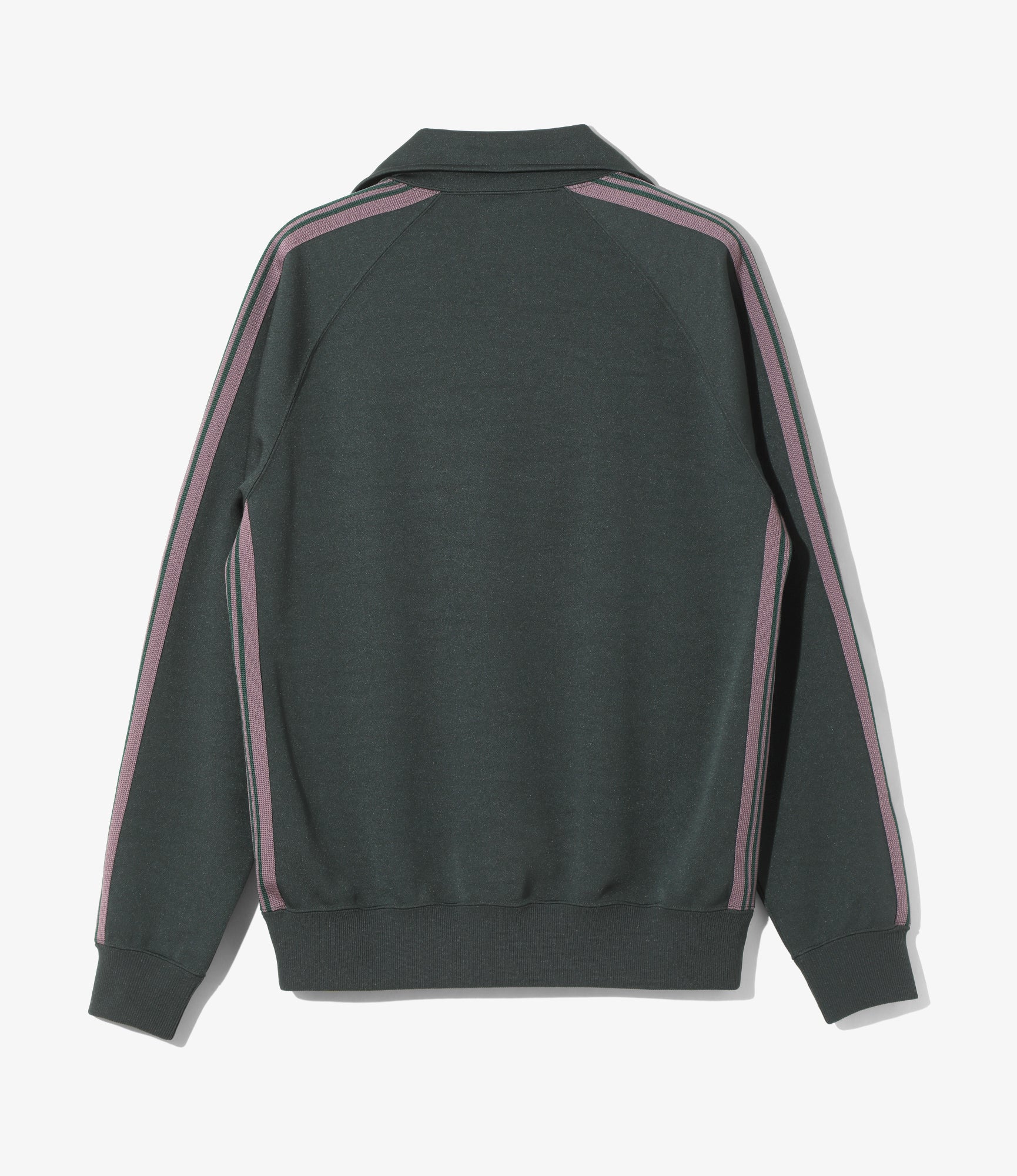 Track Jacket – Green Smooth Polyester