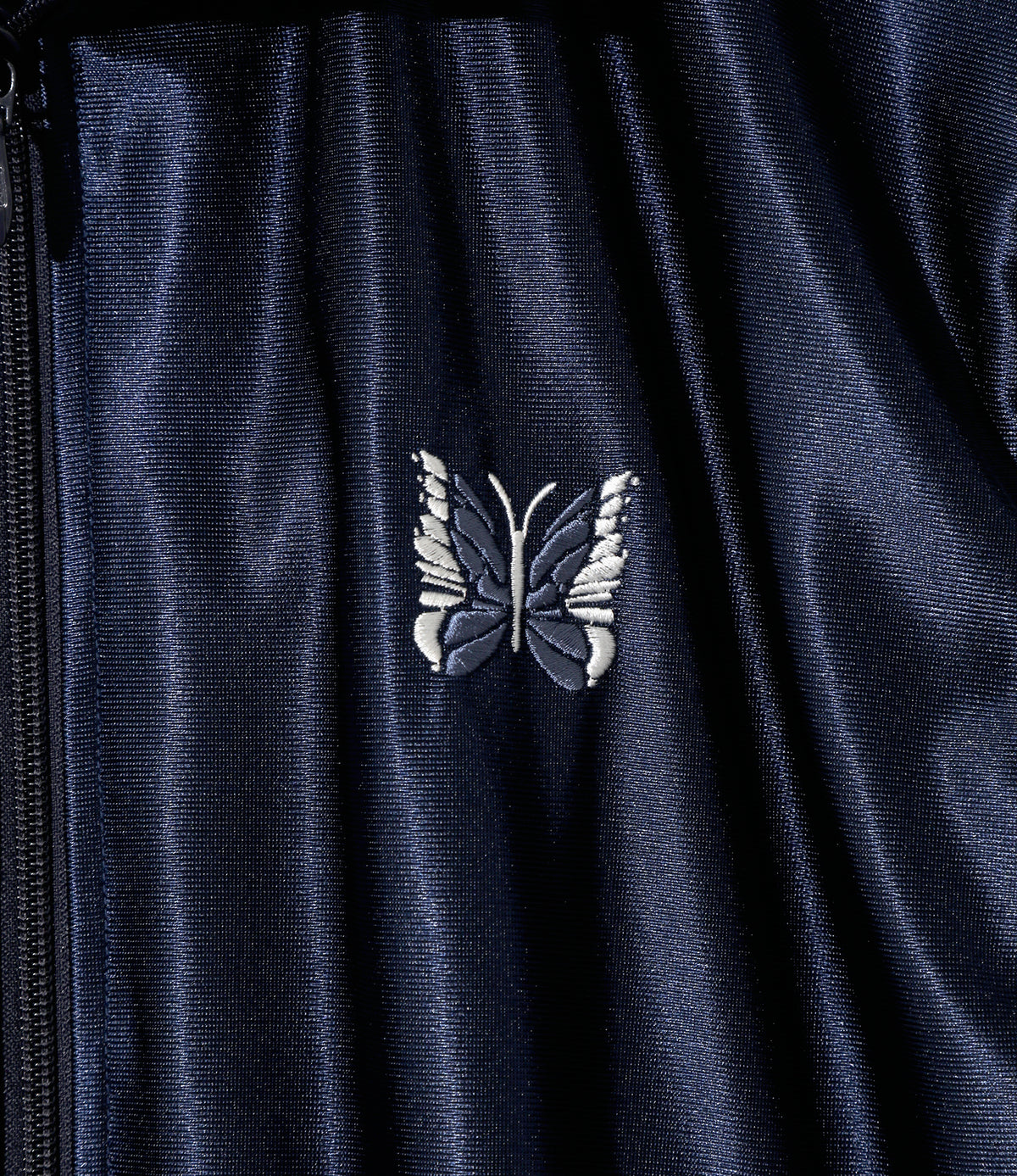 Track Jacket – Navy Tricot Sateen | Needles | Nepenthes London