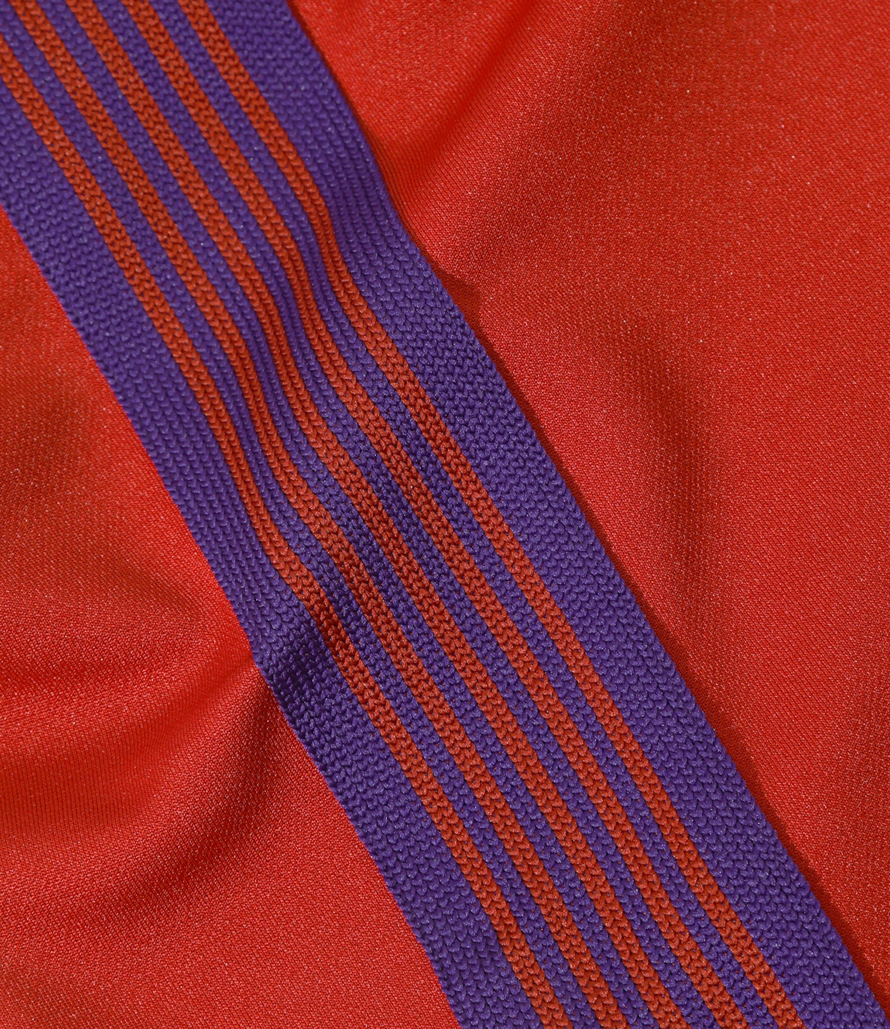 Track Jacket – Red Smooth Polyester