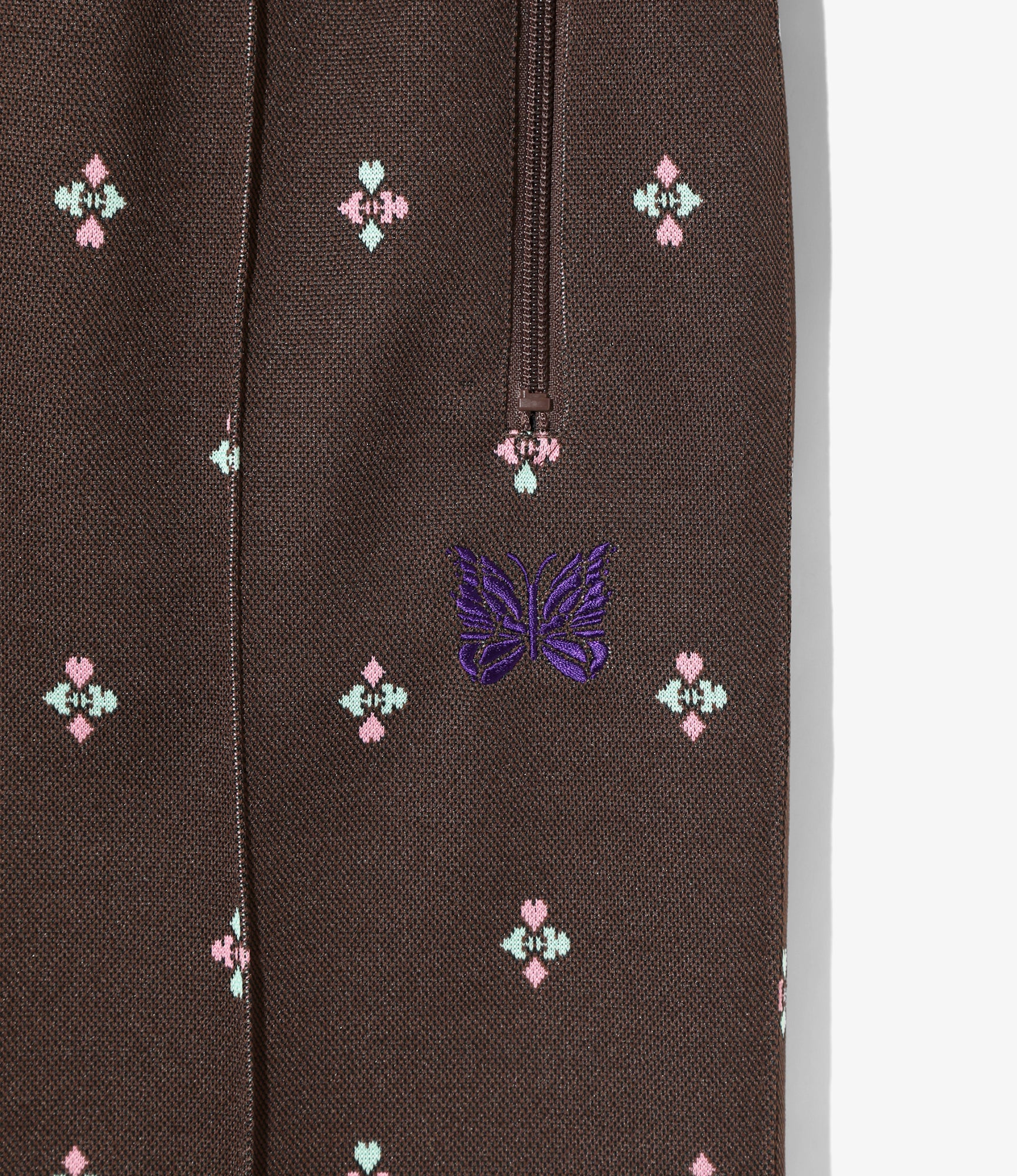 Track Pant - Brown Blackjack Jacquard