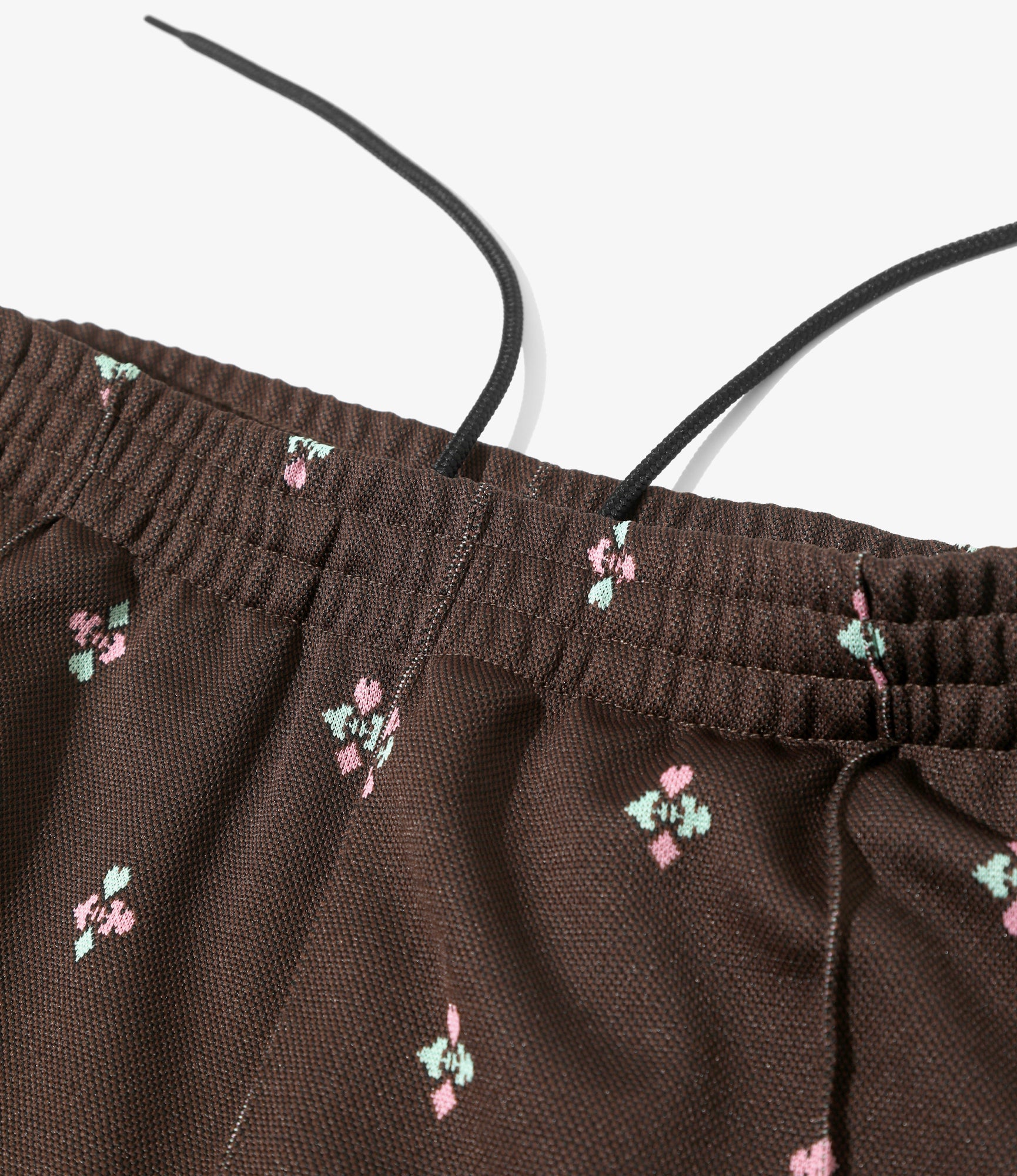 Track Pant - Brown Blackjack Jacquard