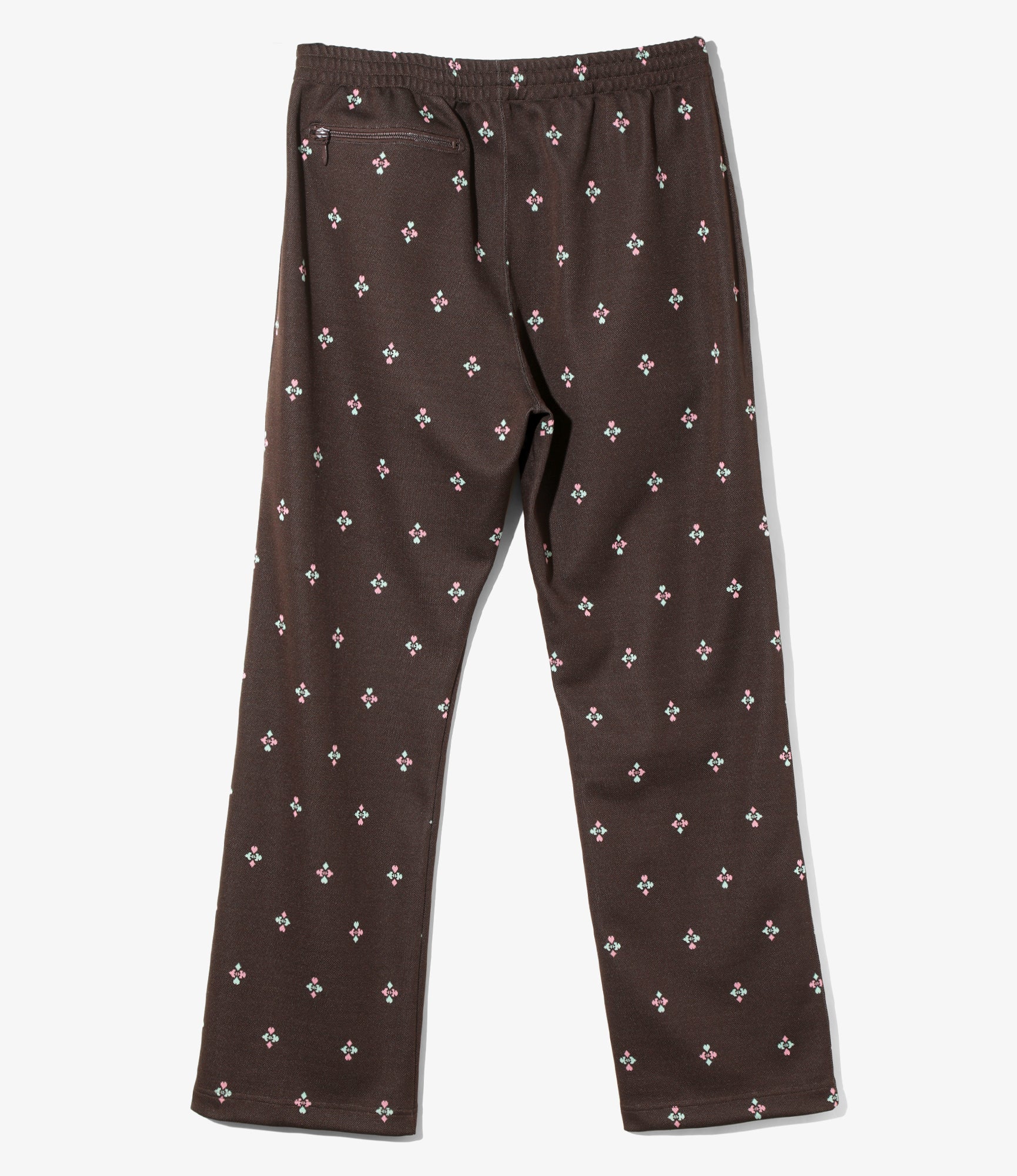 Track Pant - Brown Blackjack Jacquard