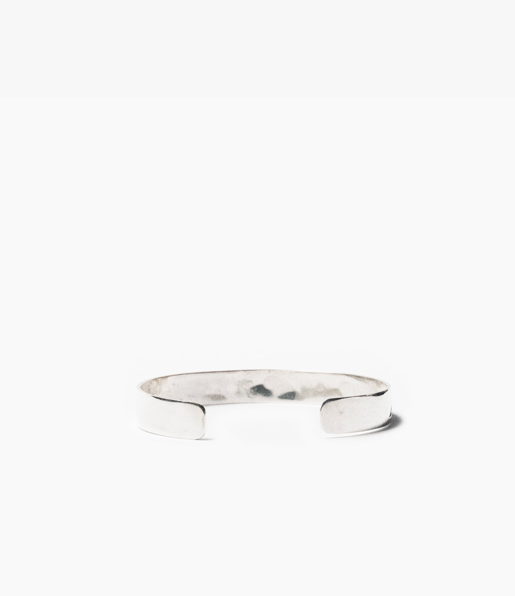 Narrow Hopi Cuff Two – Sterling Silver
