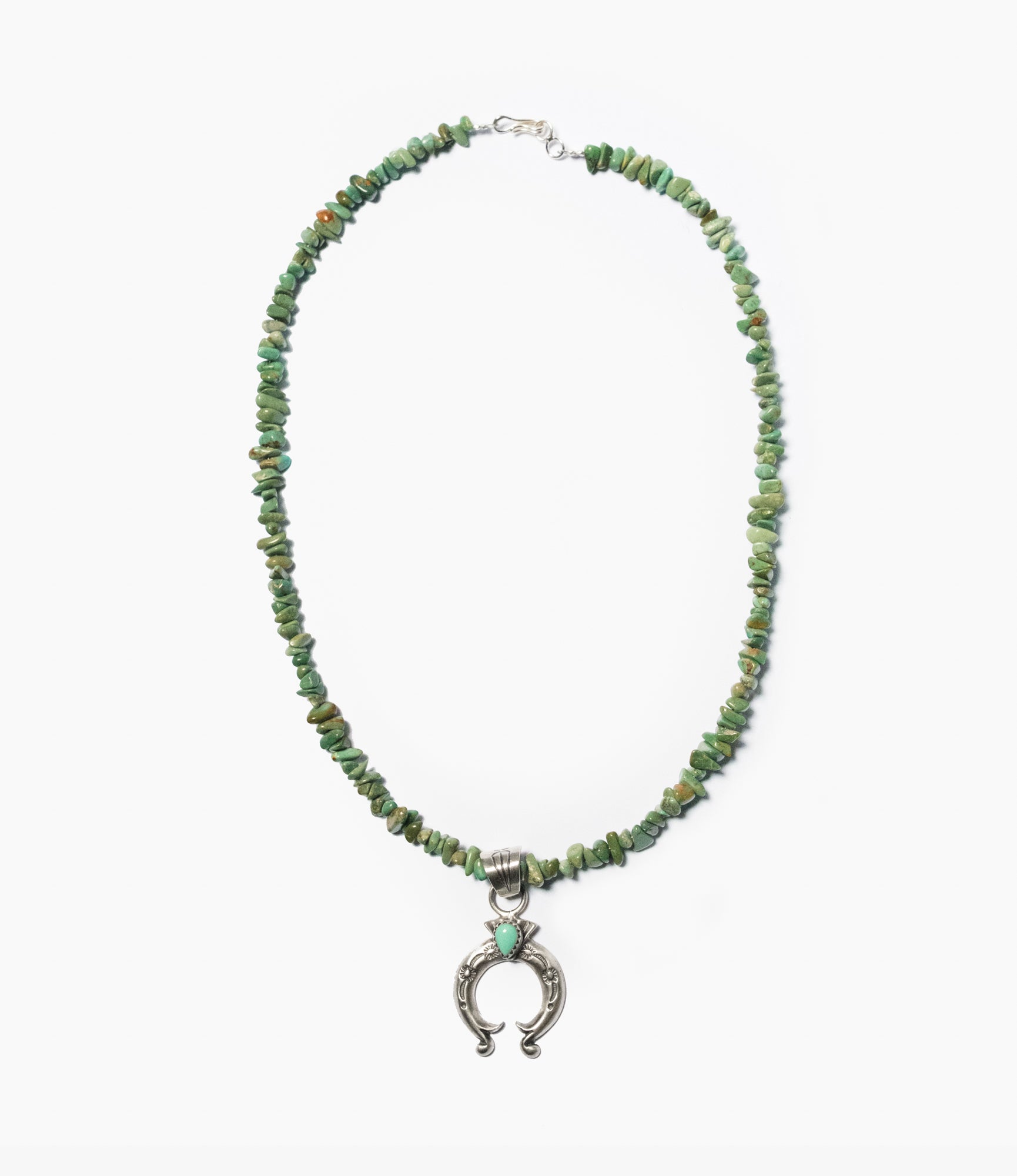 Navajo Stone Naja Pendant Necklace – Turquoise
