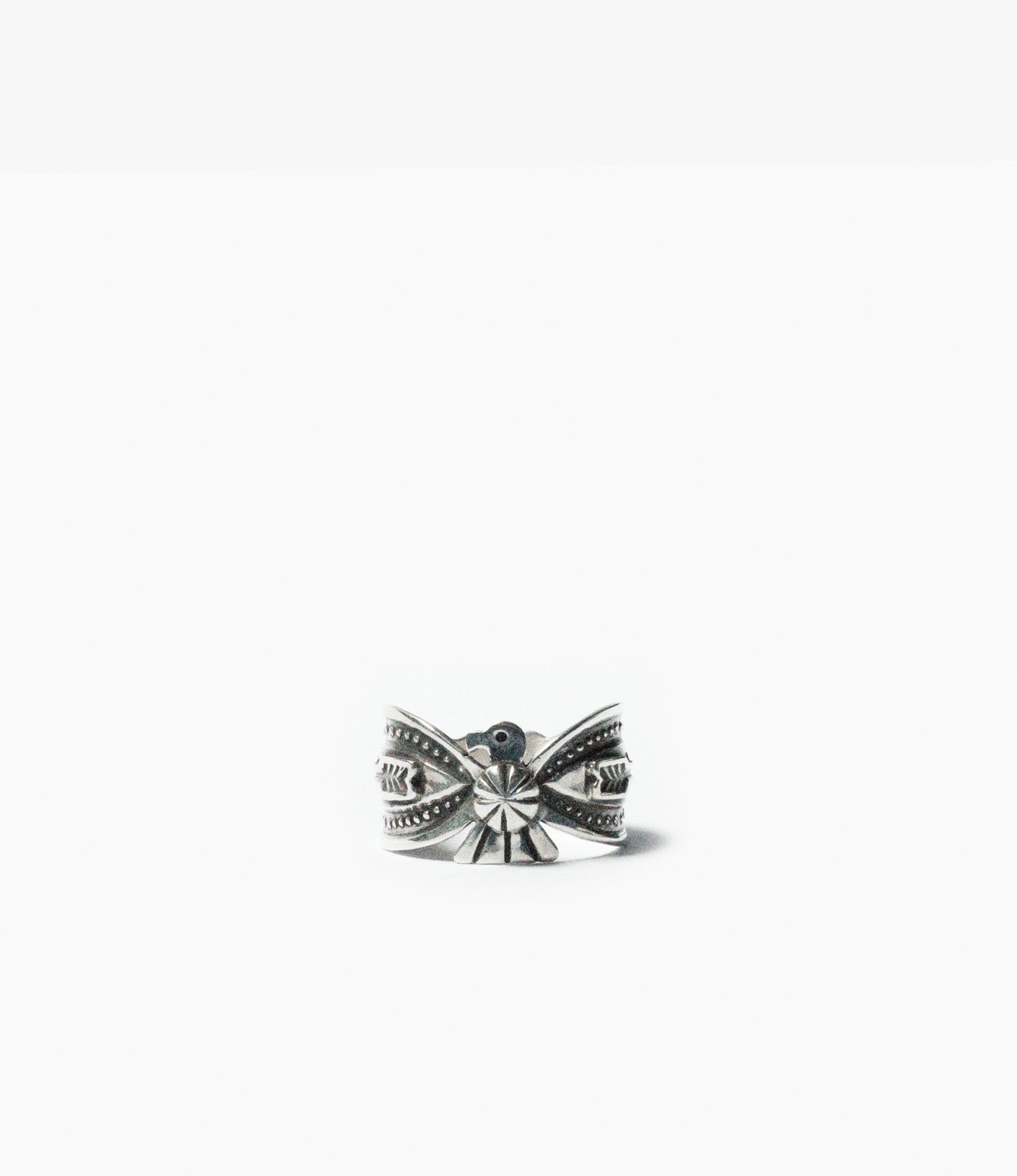 Navajo Thunderbird Ring – Sterling Silver