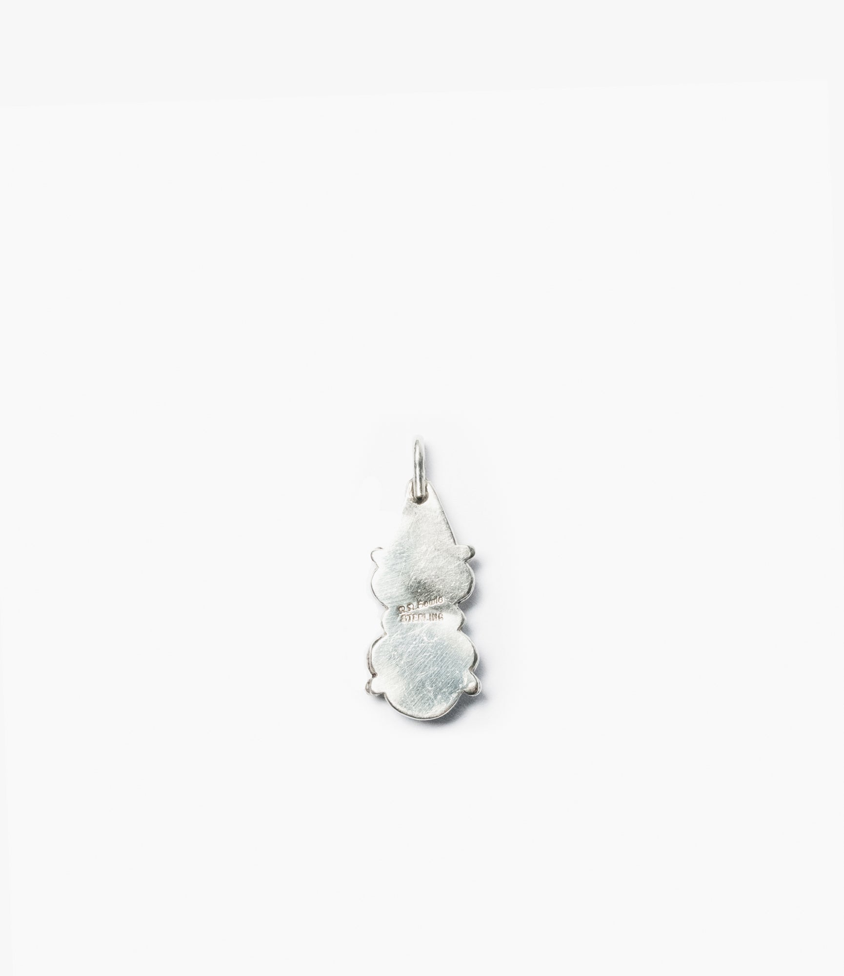 Navajo Twin Stone Pendant – Turquoise/Coral