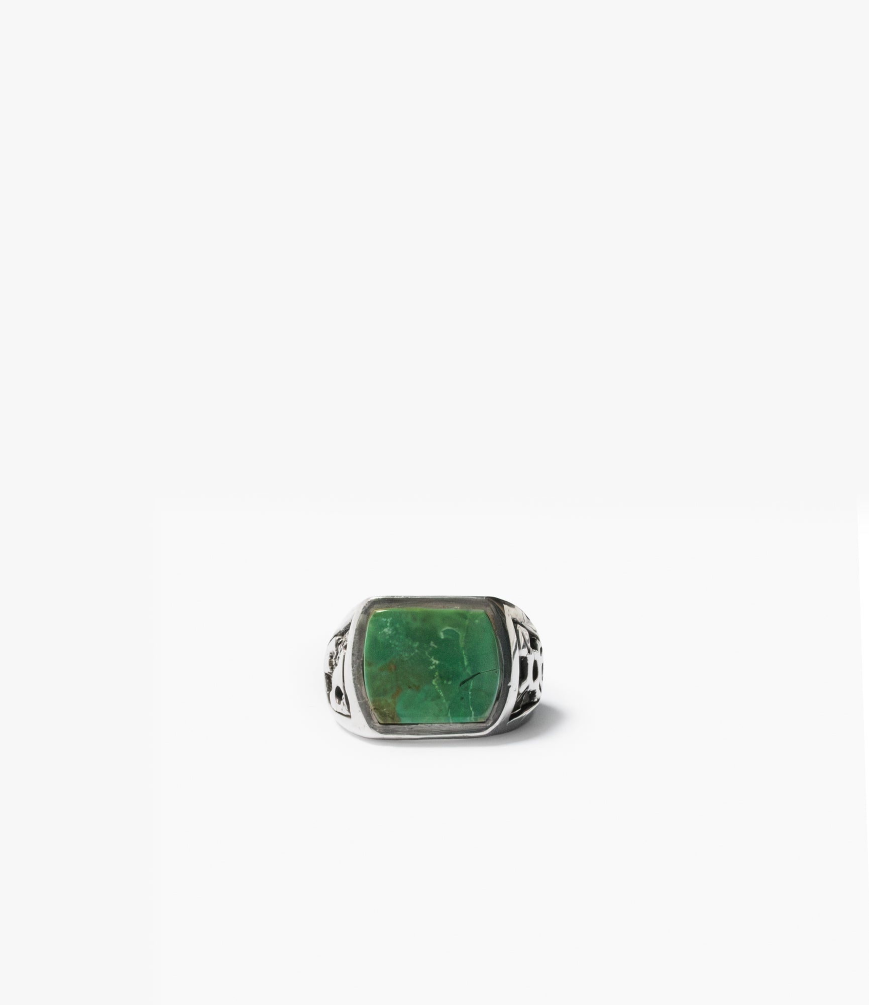 Zuni Inlay Ring Two – Turquoise