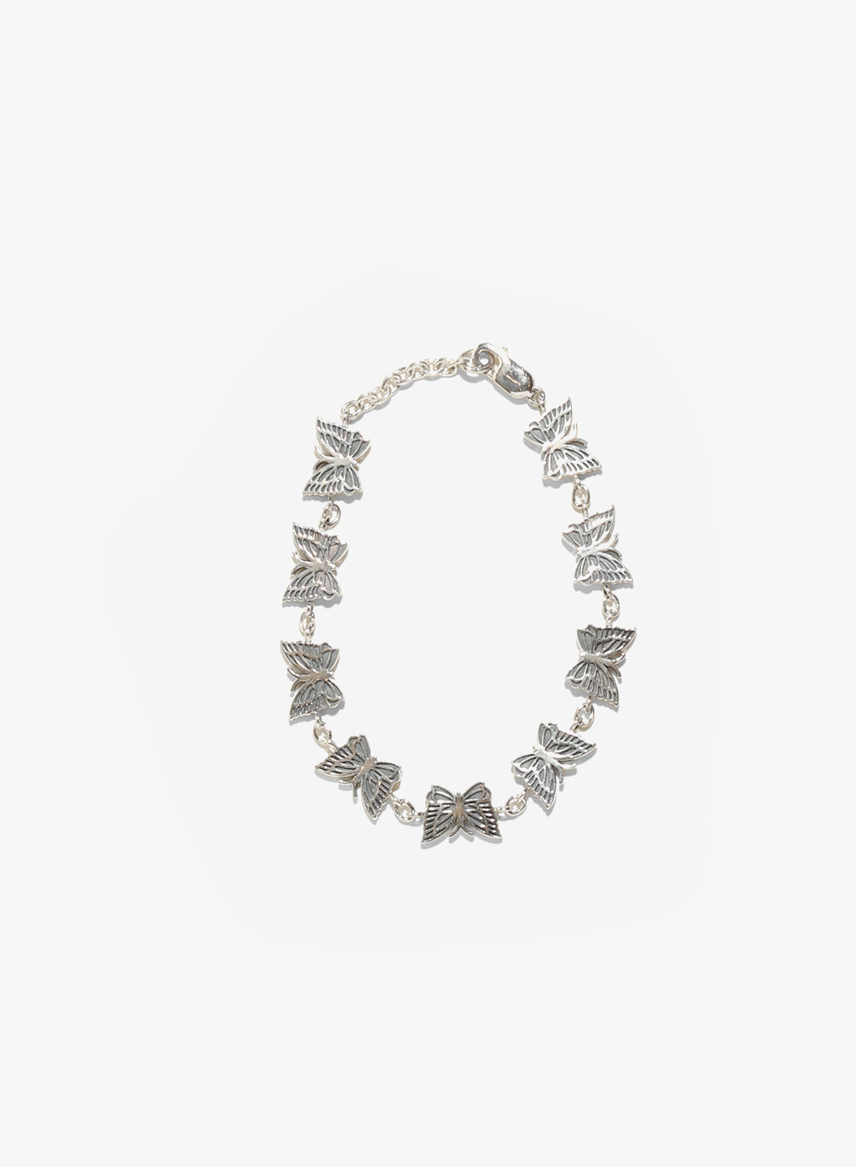 Bracelet Papillon Vintage En Argent 925 - 18 Cm, 5 Grammes, Neuf Avec Étiquettes