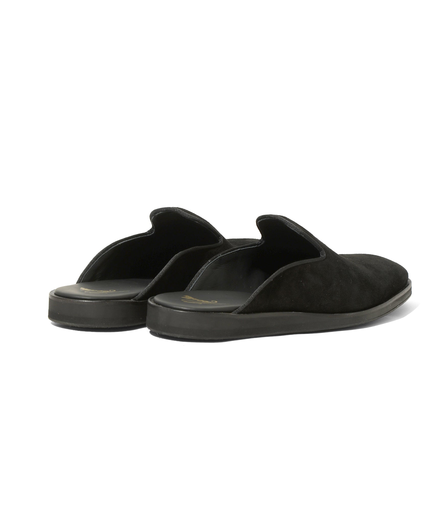 Needles Papillon Emb Slip-In - Black Suede – Needles – Nepenthes London