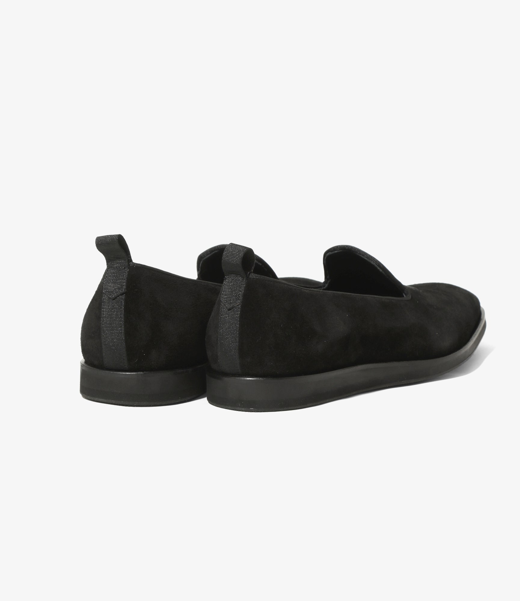 Needles Papillon Emb Slip-On - Black Suede – Needles – Nepenthes London