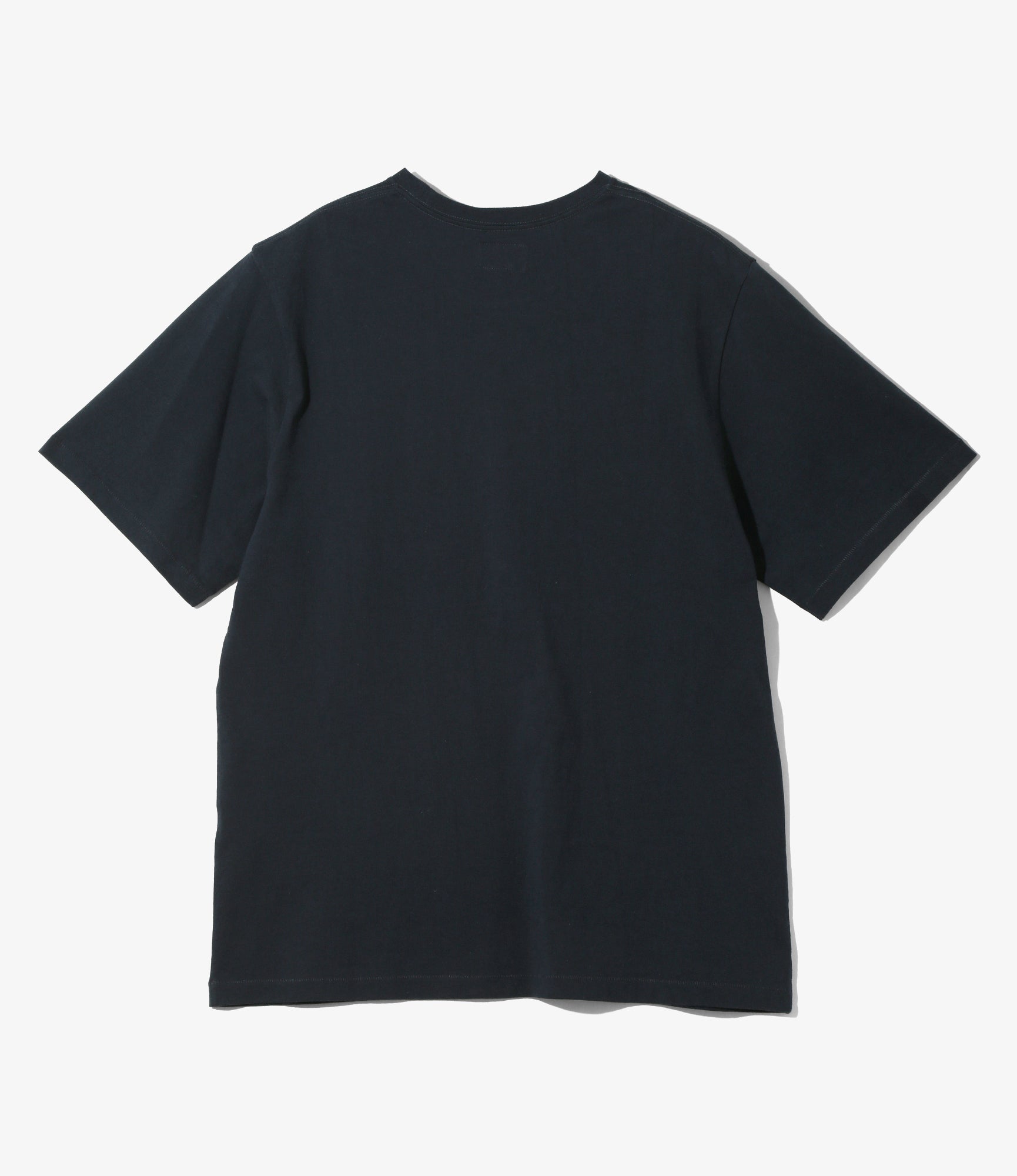 Short Sleeve T-Shirt – Navy 'Owl' Embroidery