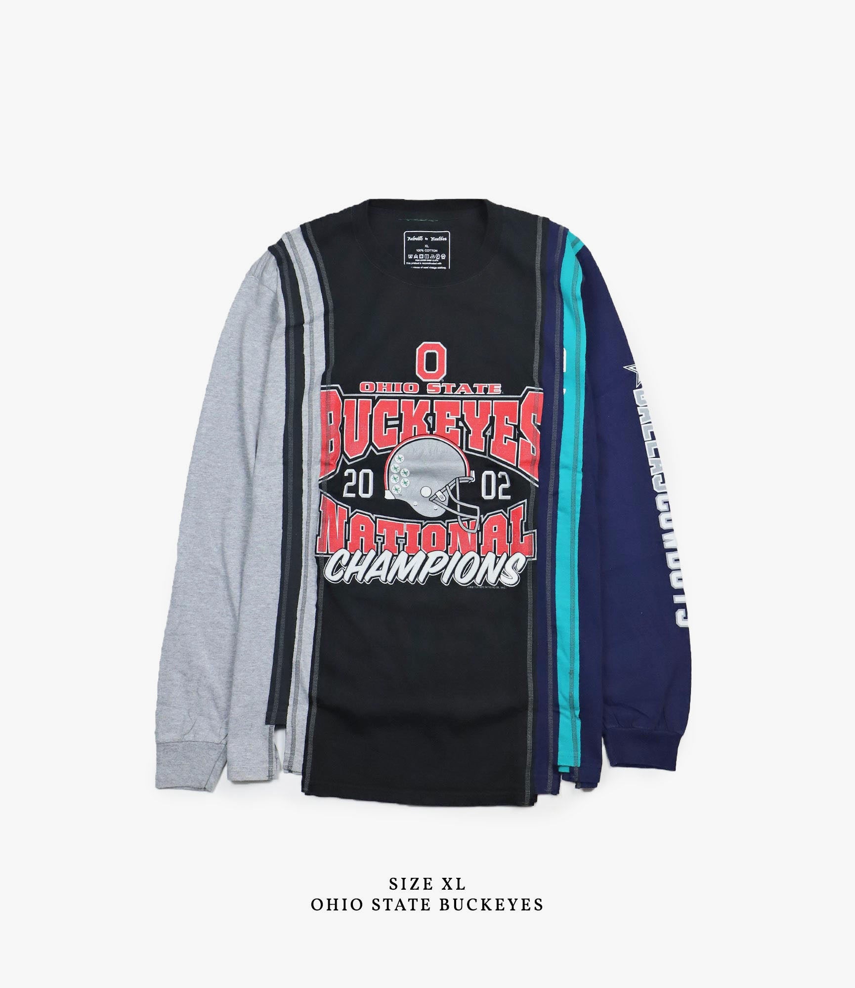 7 Cuts Long Sleeve College T-Shirt