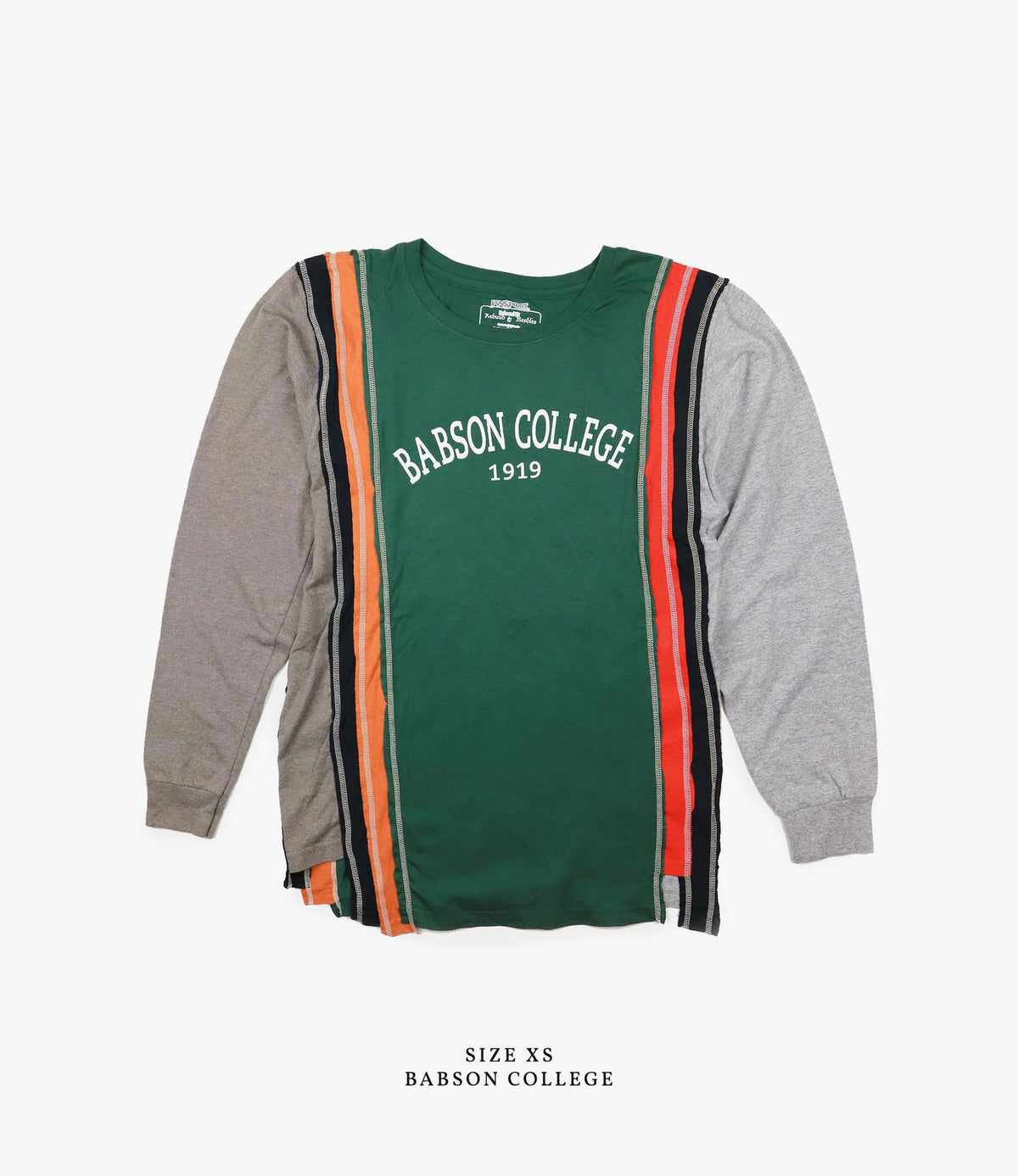 7 Cuts College Long Sleeve | Rebuild by Needles | Nepenthes London