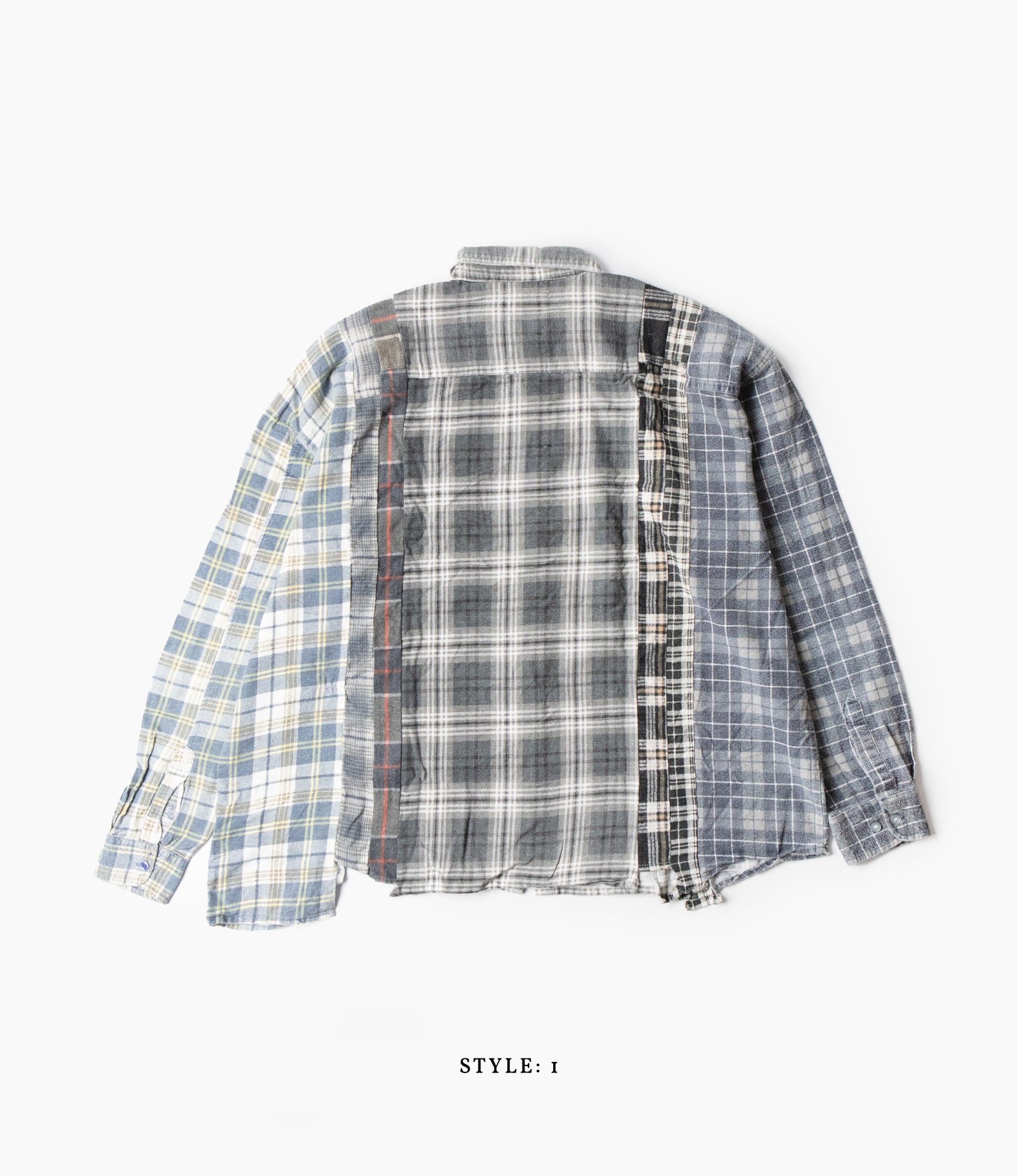 7 Cuts Wide Shirt – Assorted Flannel