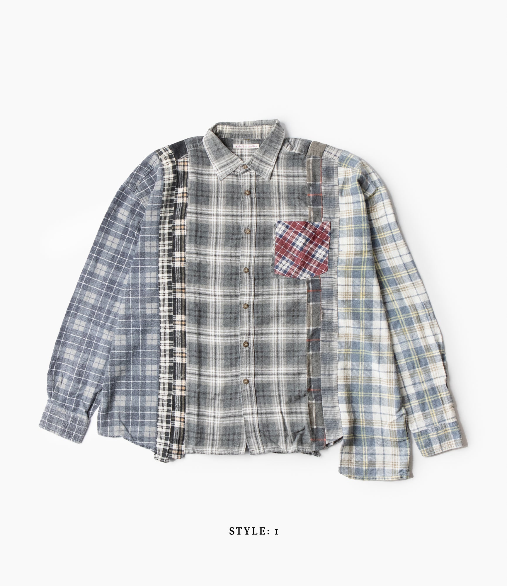 7 Cuts Wide Shirt – Assorted Flannel