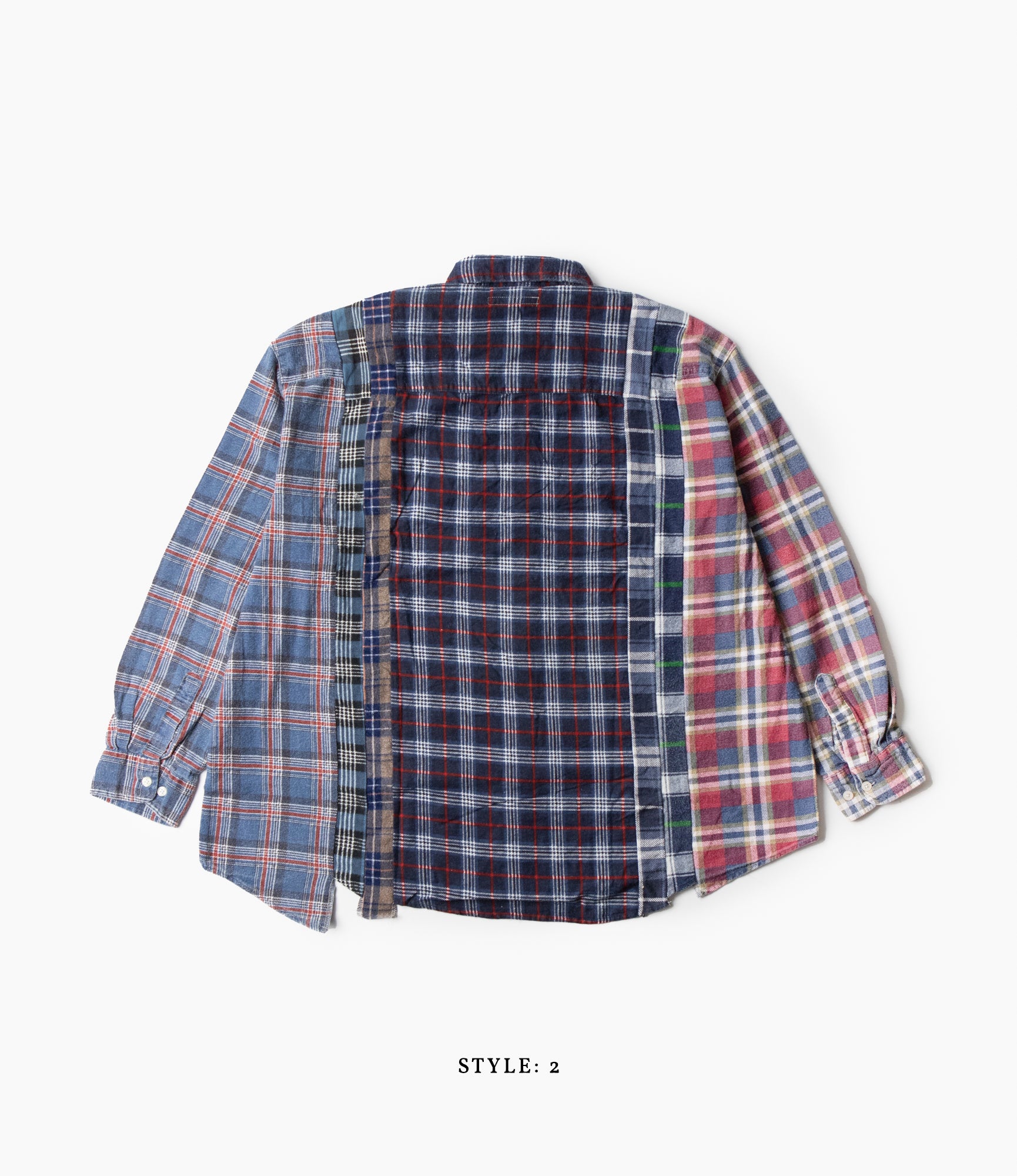 7 Cuts Wide Shirt – Assorted Flannel