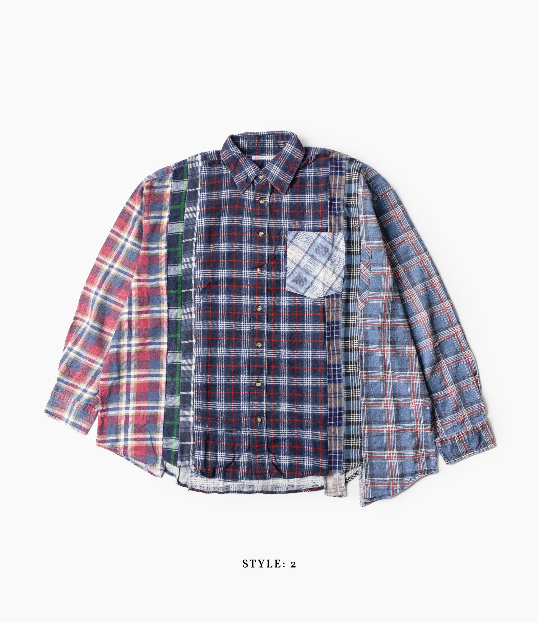 7 Cuts Wide Shirt – Assorted Flannel