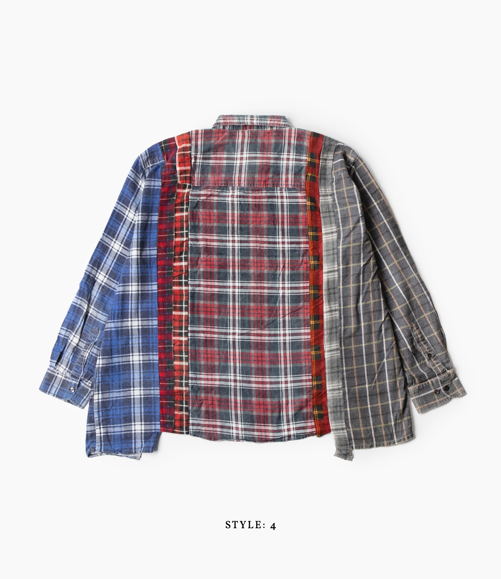 7 Cuts Wide Shirt – Assorted Flannel