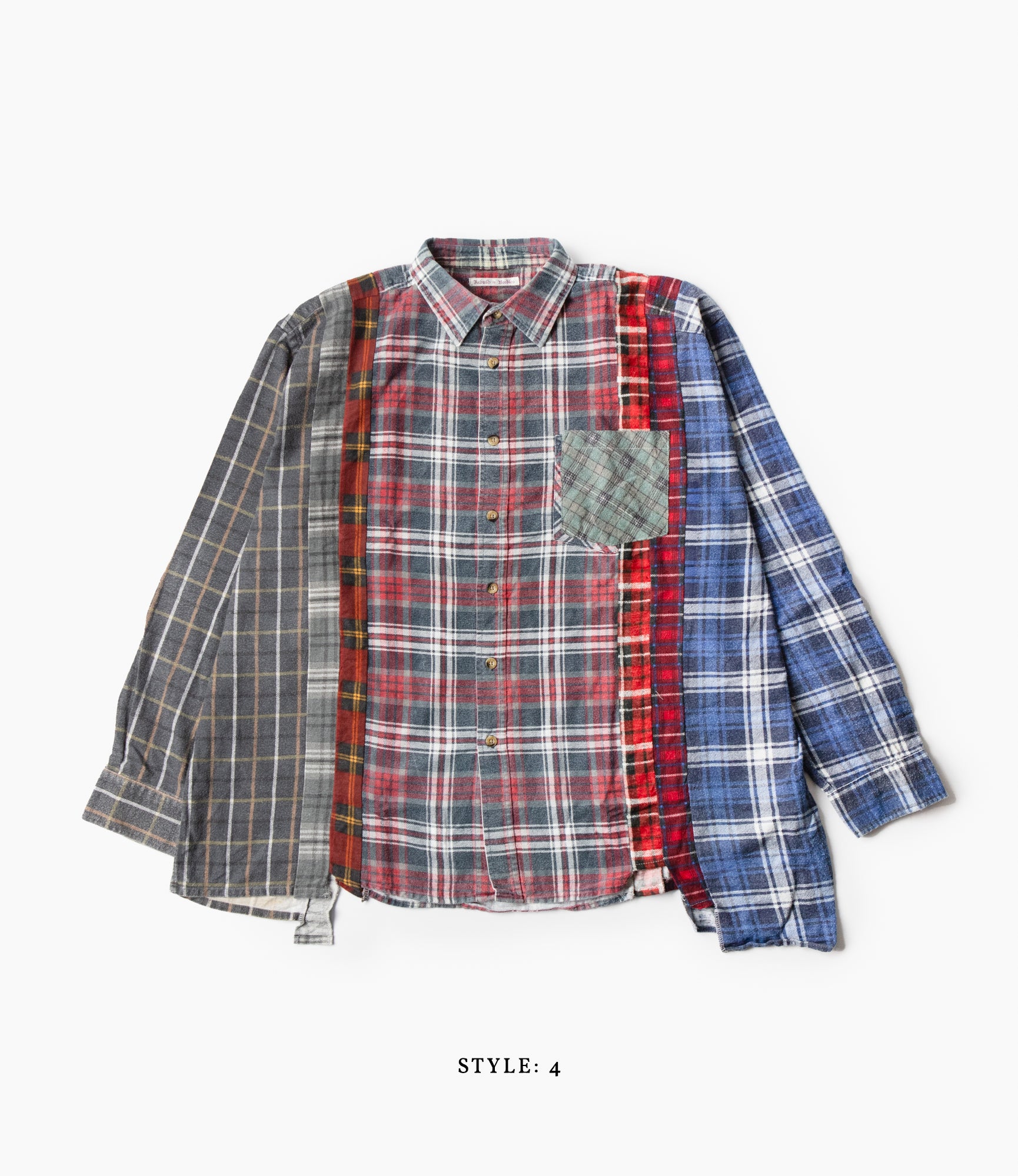 7 Cuts Wide Shirt – Assorted Flannel