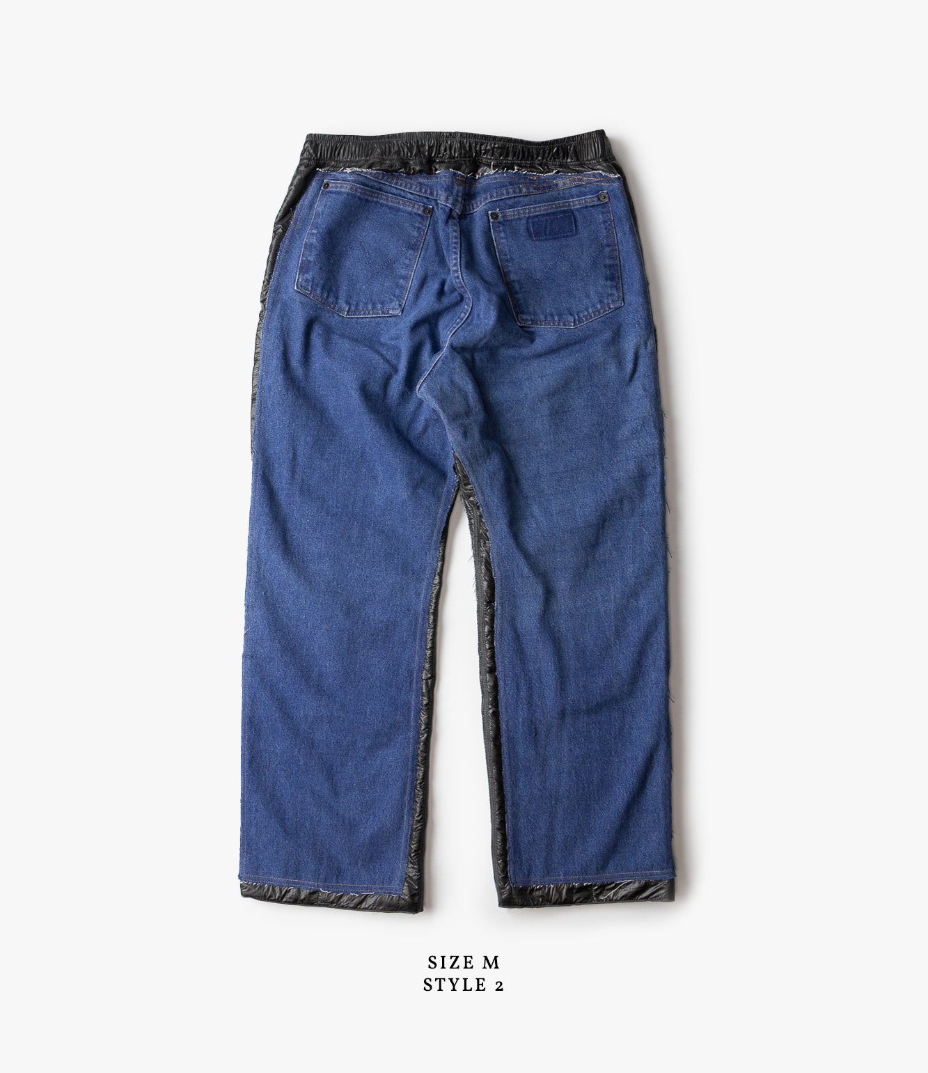 Covered Pant – Indigo Denim / Black Nylon