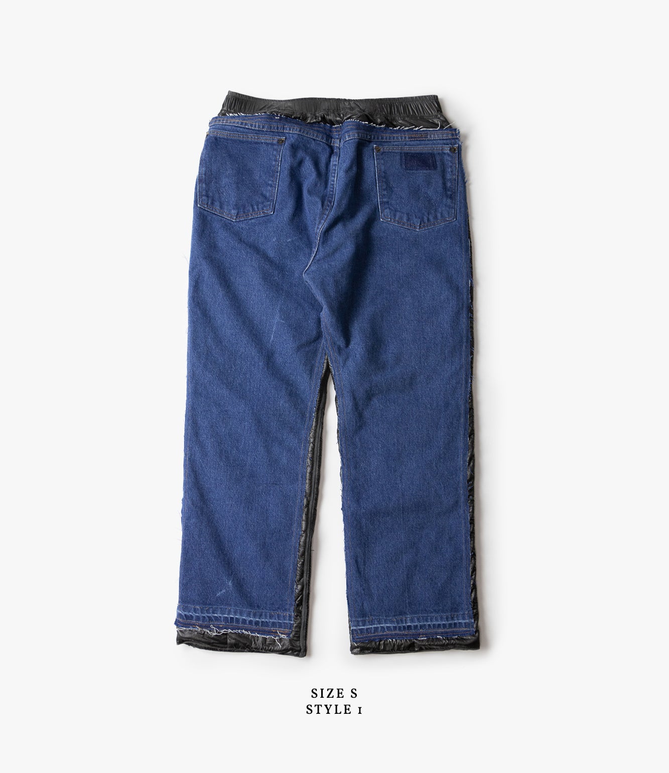 Covered Pant – Indigo Denim / Black Nylon