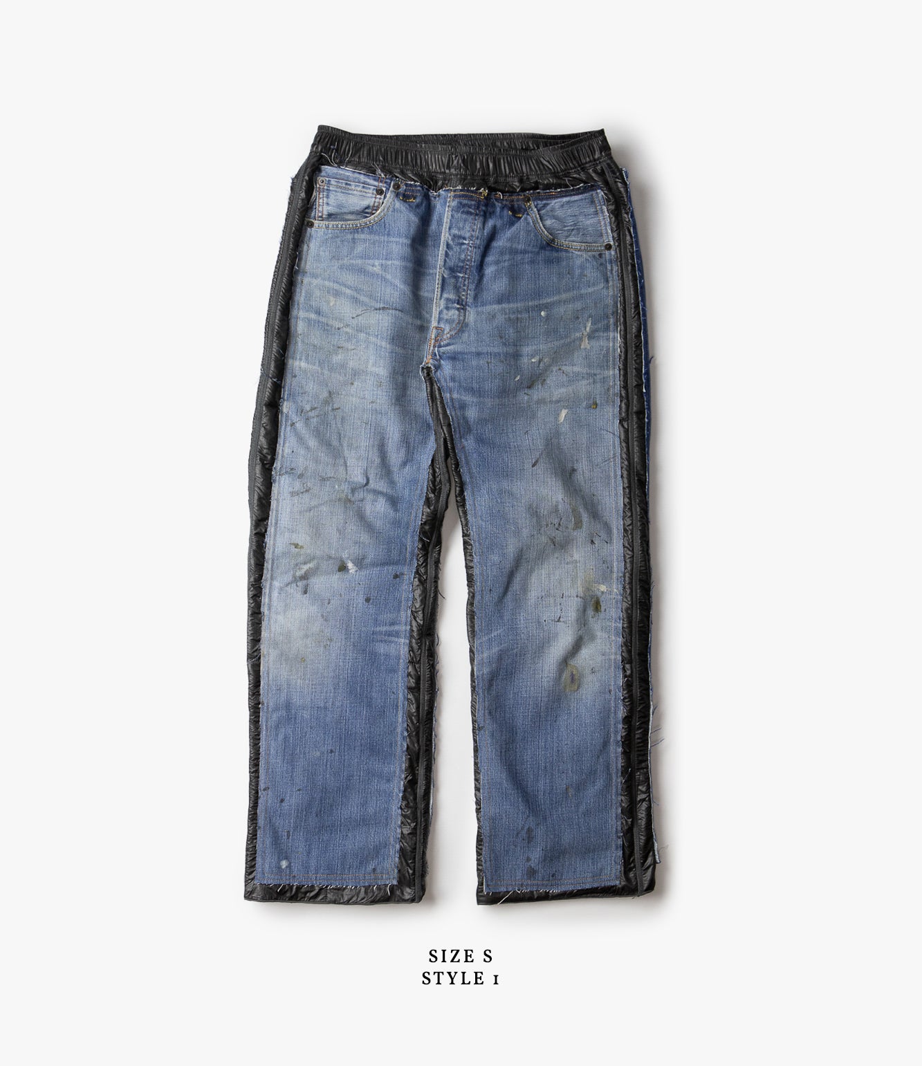 Covered Pant – Indigo Denim / Black Nylon