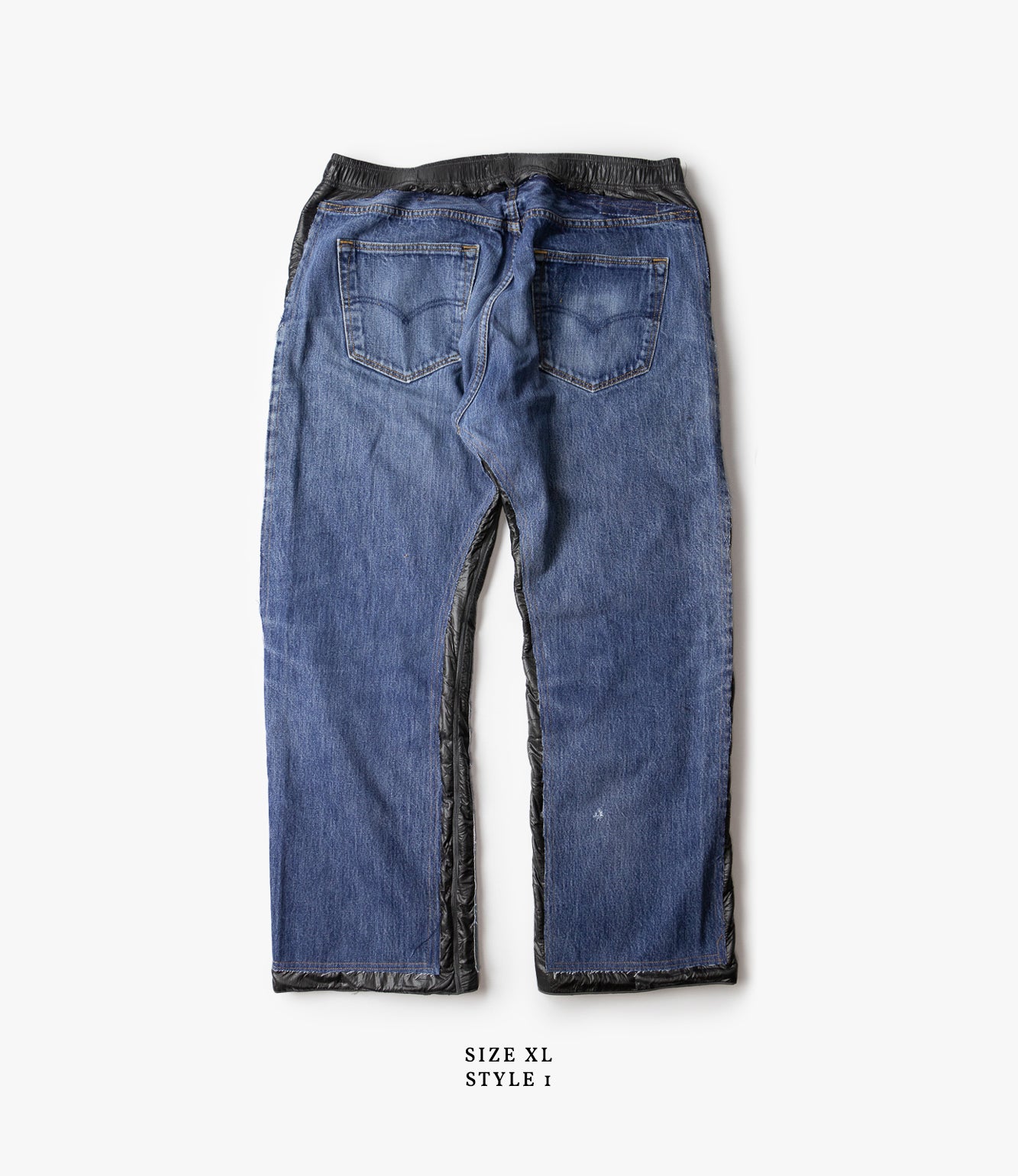 Covered Pant – Indigo Denim / Black Nylon