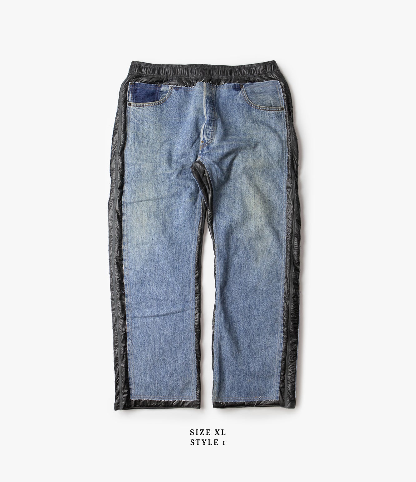 Covered Pant – Indigo Denim / Black Nylon