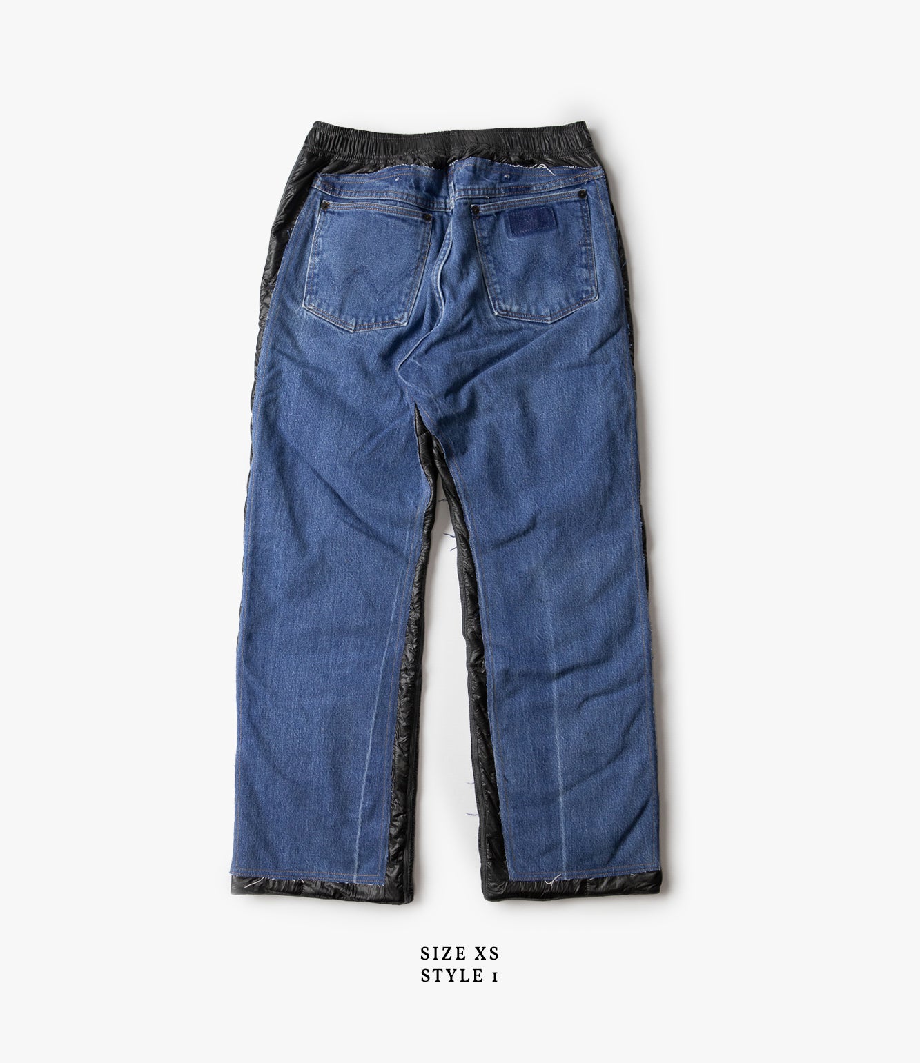 Covered Pant – Indigo Denim / Black Nylon