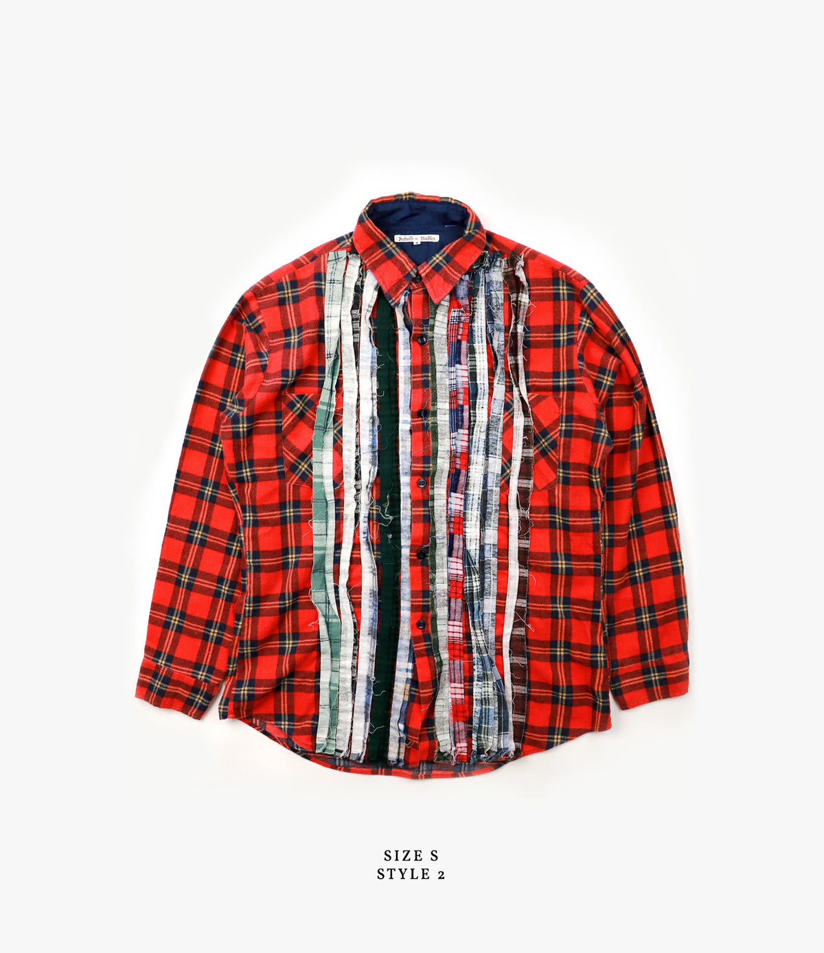 KITH × Needles Ribbon Cut Flannel にぎにぎし 長袖シャツ KITH × Needles Ribbon Cut Flannel にぎにぎし 長袖シャツ