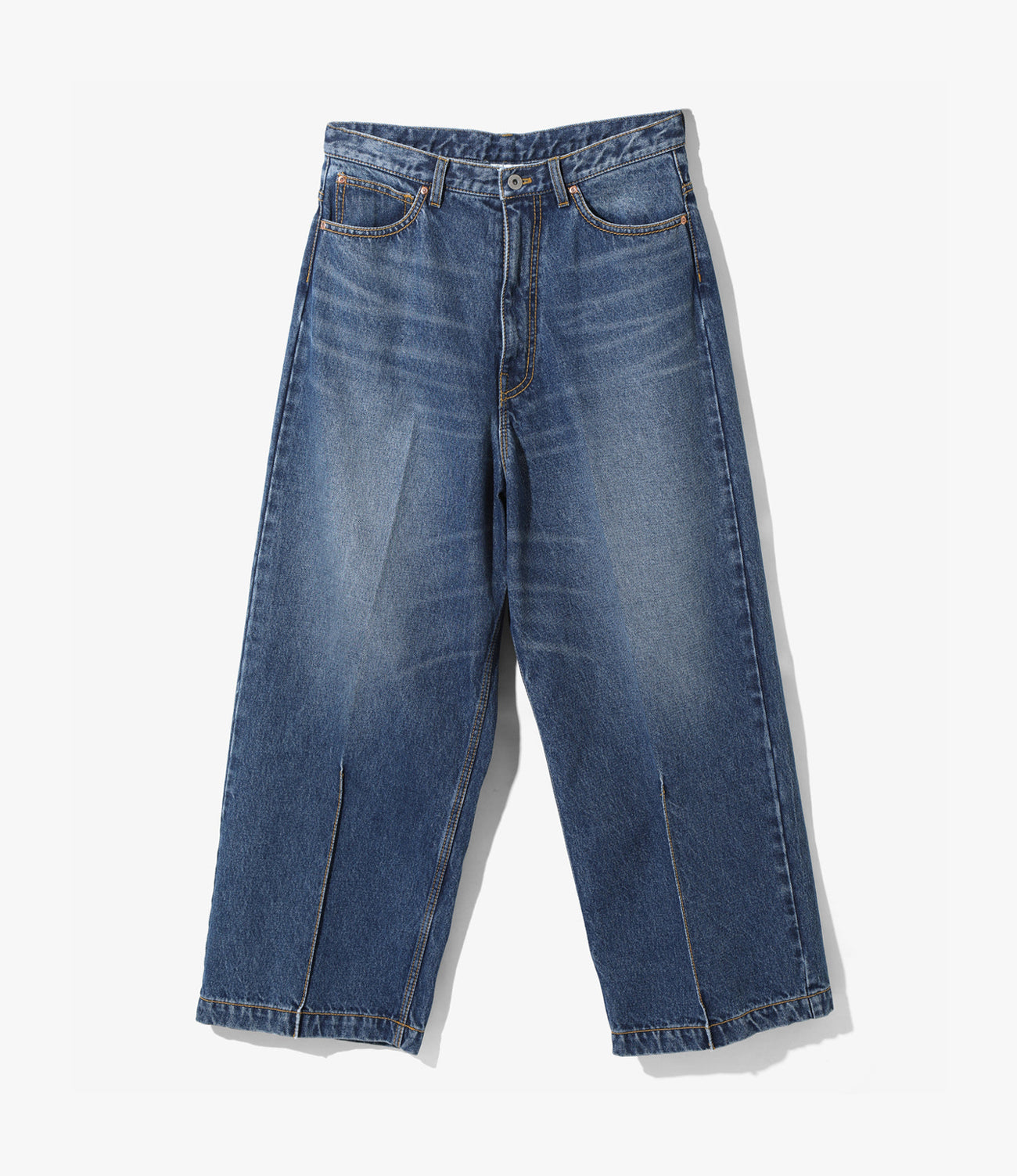 90s Loose Straight Pant – Indigo Denim